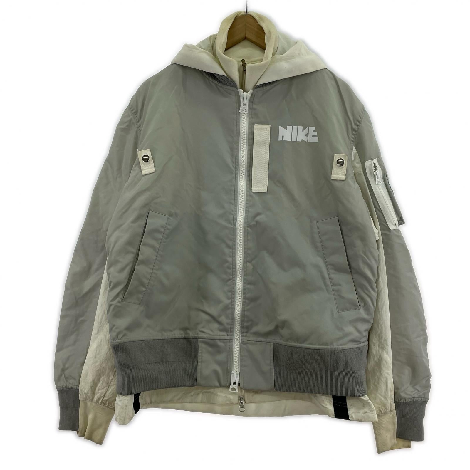 ジャケット ×sacai AS M NRG SACAI LAYERED JKT (S) M ホワイト