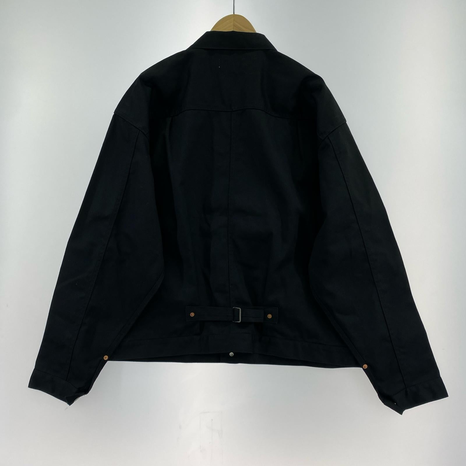 ジャケット SAPeur×Dickies コラボ 2ndタイプ トラッカージャケット 黒 ブラック