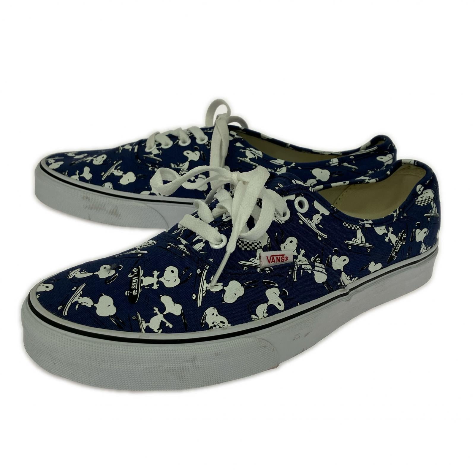 スニーカー VANS ピーナッツ スヌーピー 29.0 29cm (US11 UK10 1/2 EU48) ネイビー