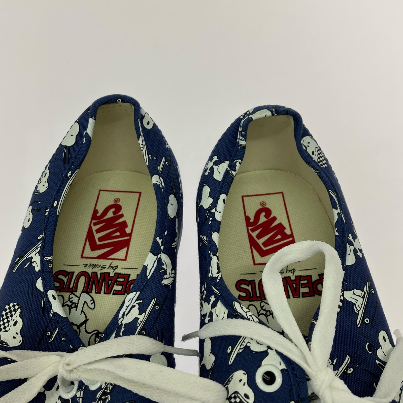 スニーカー VANS ピーナッツ スヌーピー 29.0 29cm (US11 UK10 1/2 EU48) ネイビー