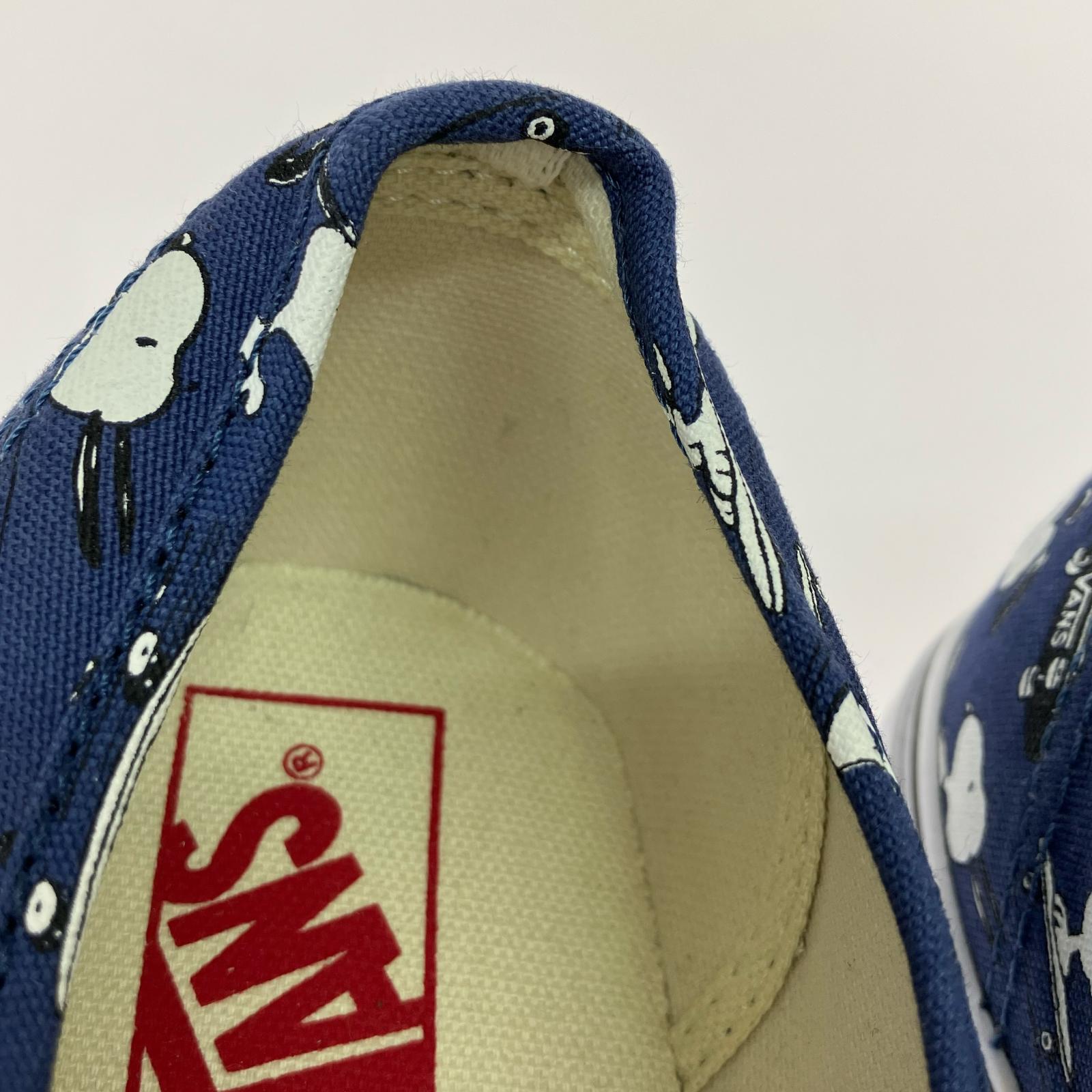 スニーカー VANS ピーナッツ スヌーピー 29.0 29cm (US11 UK10 1/2 EU48) ネイビー
