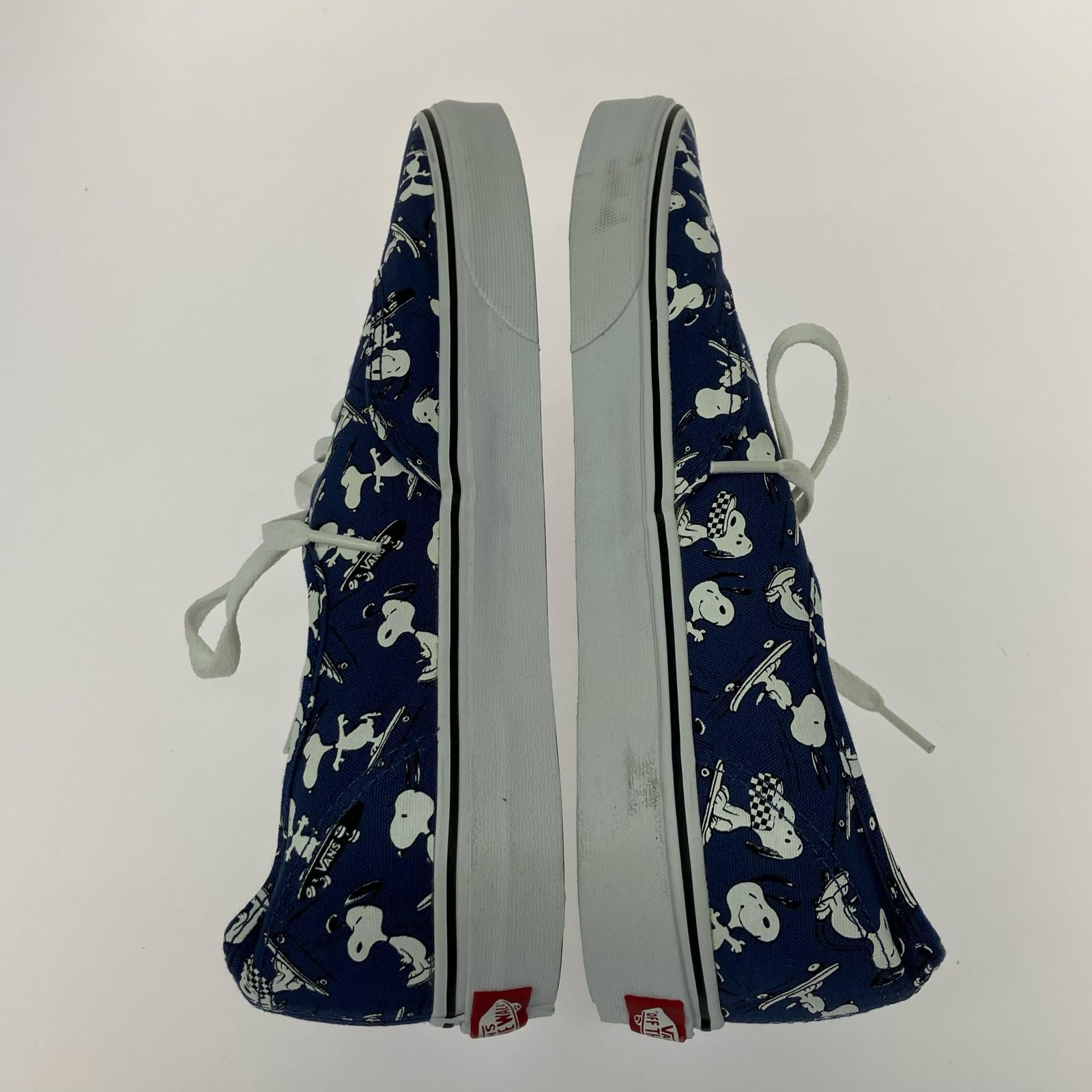 スニーカー VANS ピーナッツ スヌーピー 29.0 29cm (US11 UK10 1/2 EU48) ネイビー