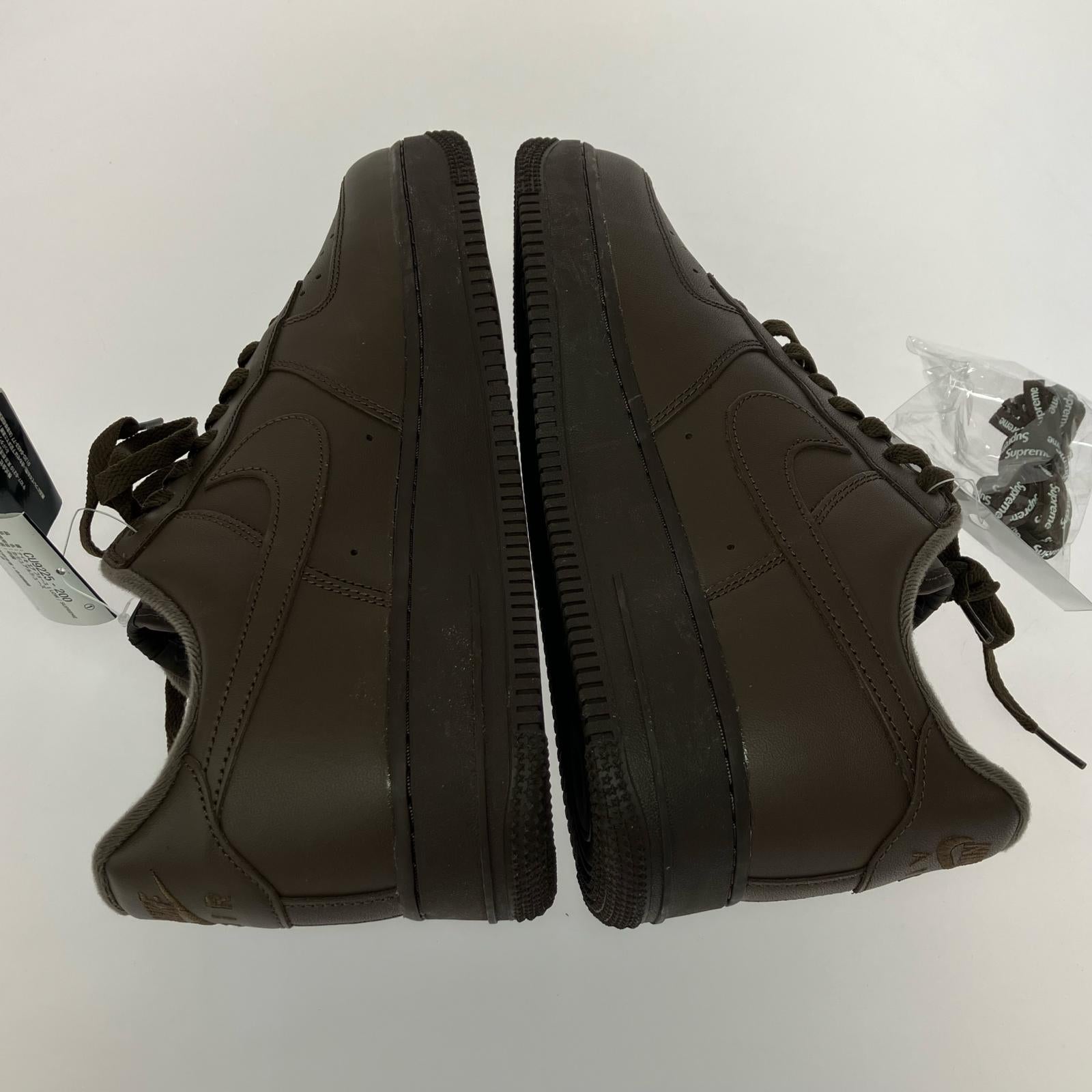 スニーカー Supreme Air Force 1 Low CU9225-200 Baroque Brown 28.5cm (US10 1/2 UK10 EU47) ブラウン