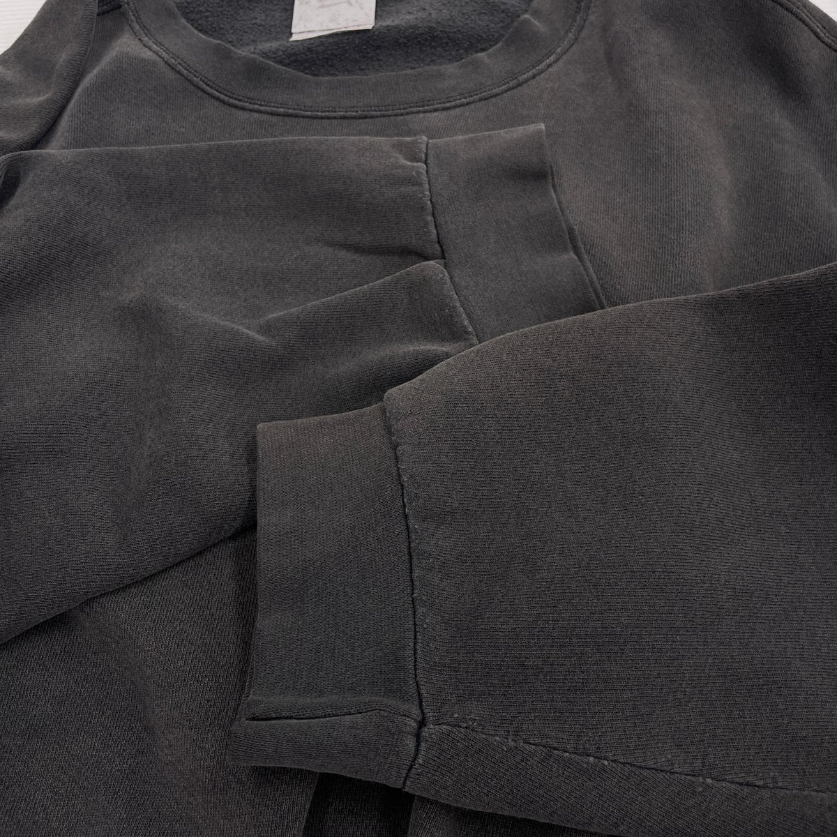 スウェット 90s POスウェット　フェード　XXL ブラック