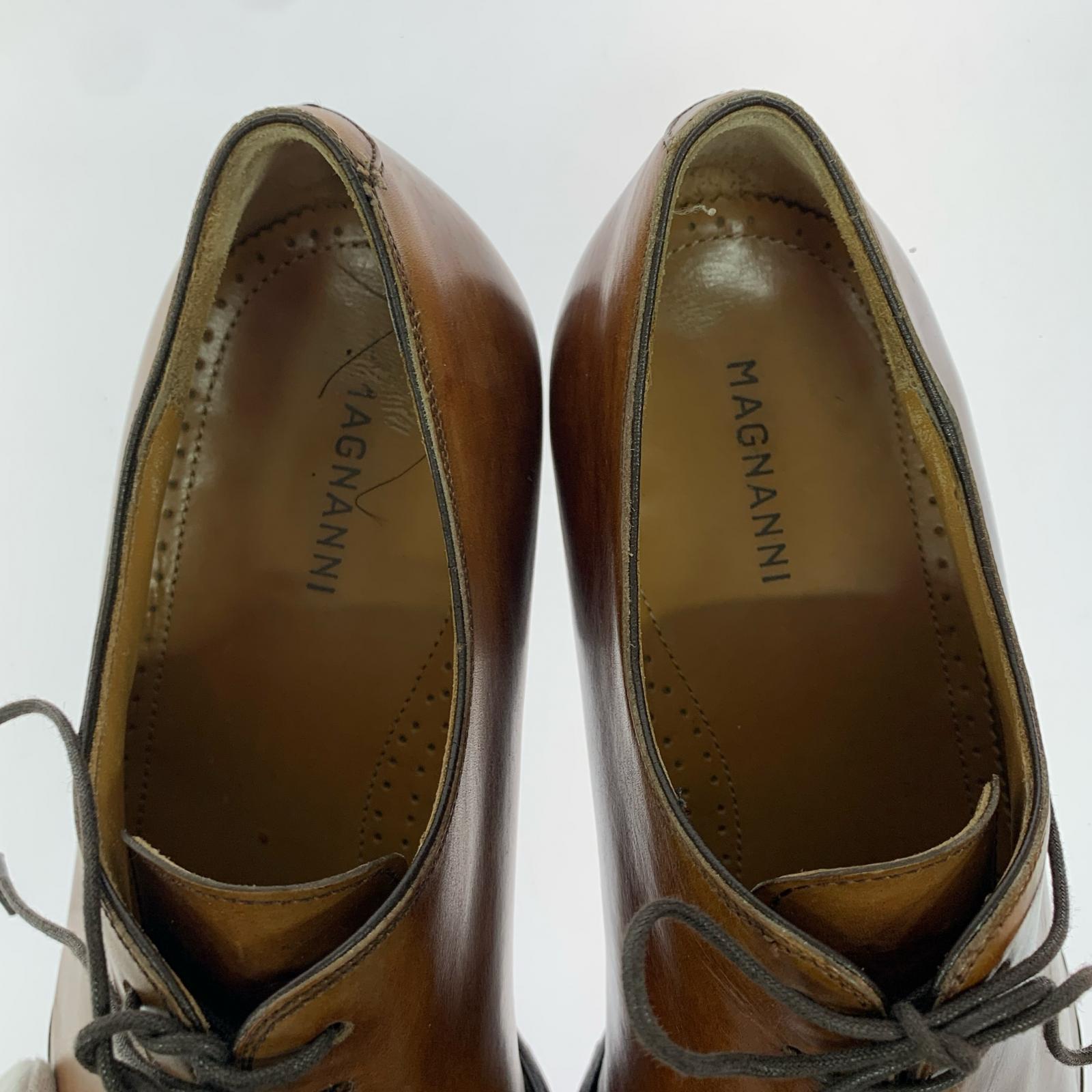 シューズ MAGNANNI　レザーシューズ ブラウン