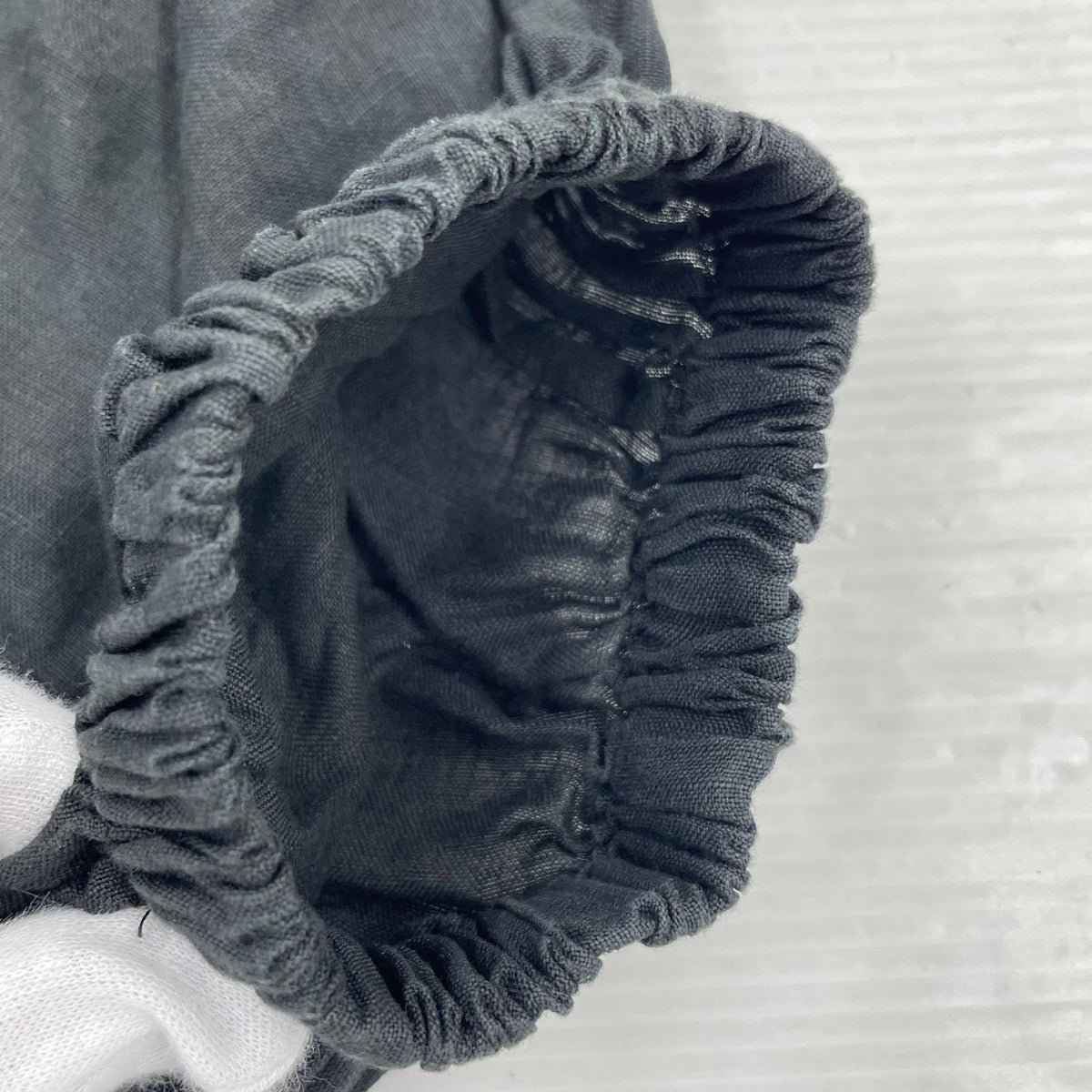 その他トップス URBAN RESEARCH DOORS リネンドロストドルマンブラウス M ブラック