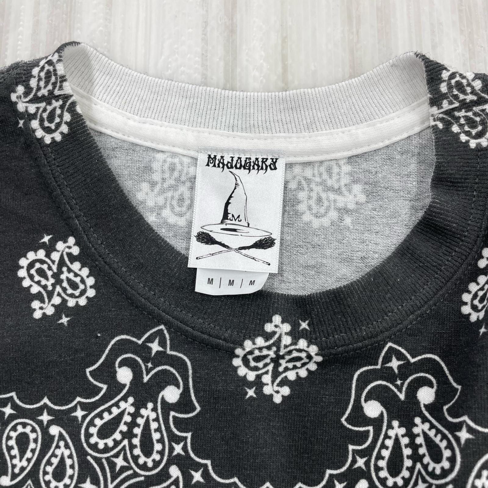 半袖Ｔシャツ MAJOGARY S/Sｶｯﾄｿｰ ﾍﾟｲｽﾞﾘｰ柄 (M) M