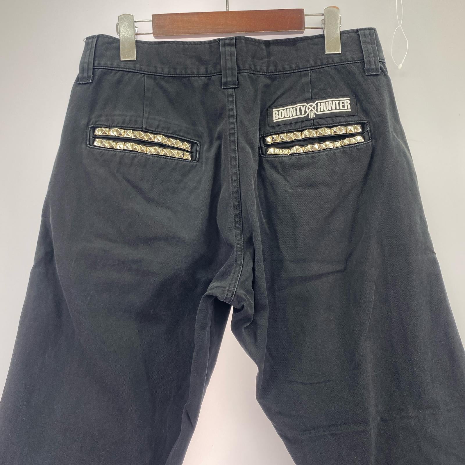 パンツ スタッズパンツ M M ブラック