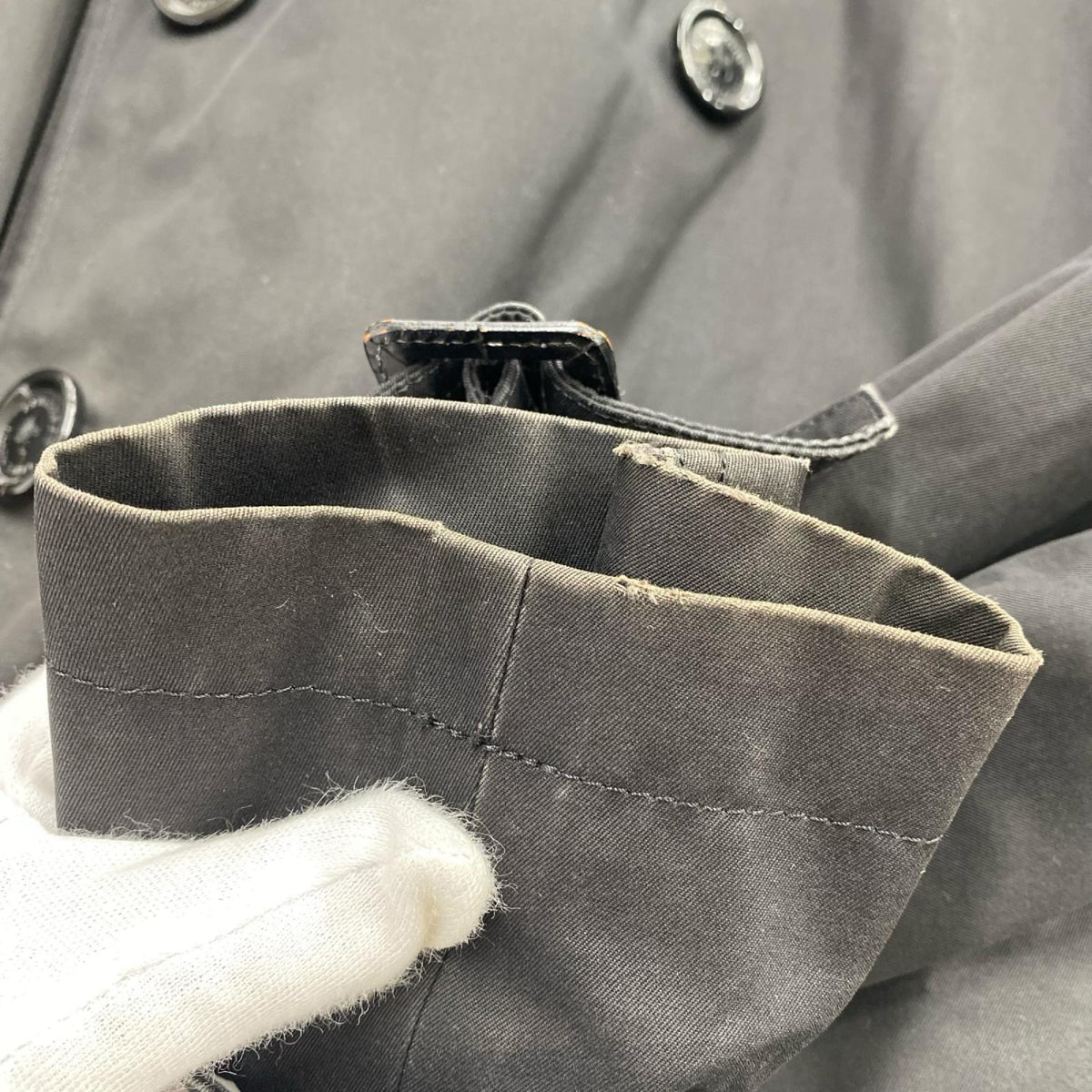 ジャケット ライナー付きトレンチコート BLK (L) L ブラック