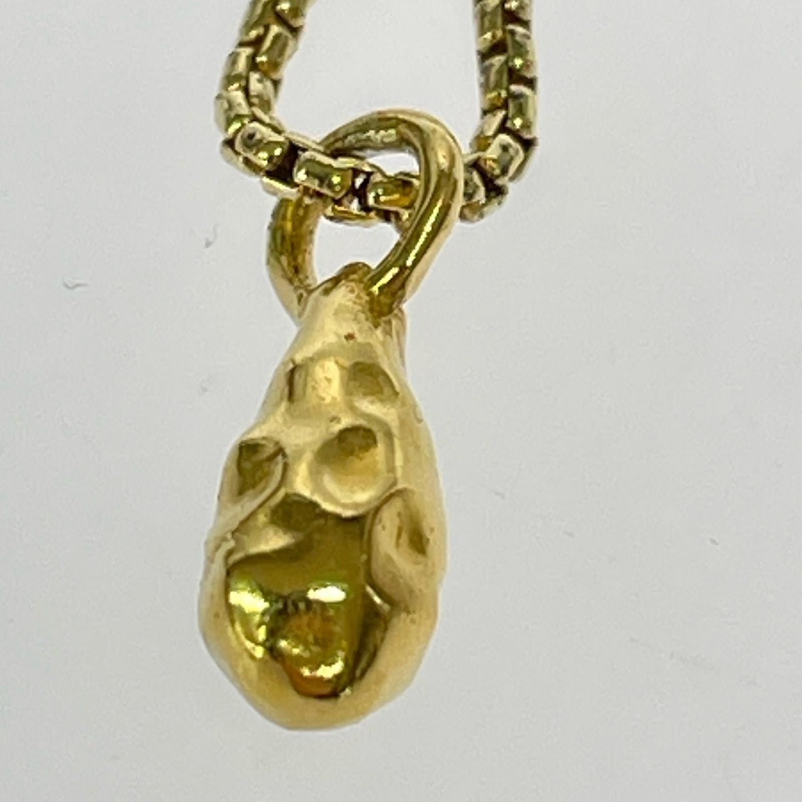 ネックレス Silver925 Drop Necklace ゴールド