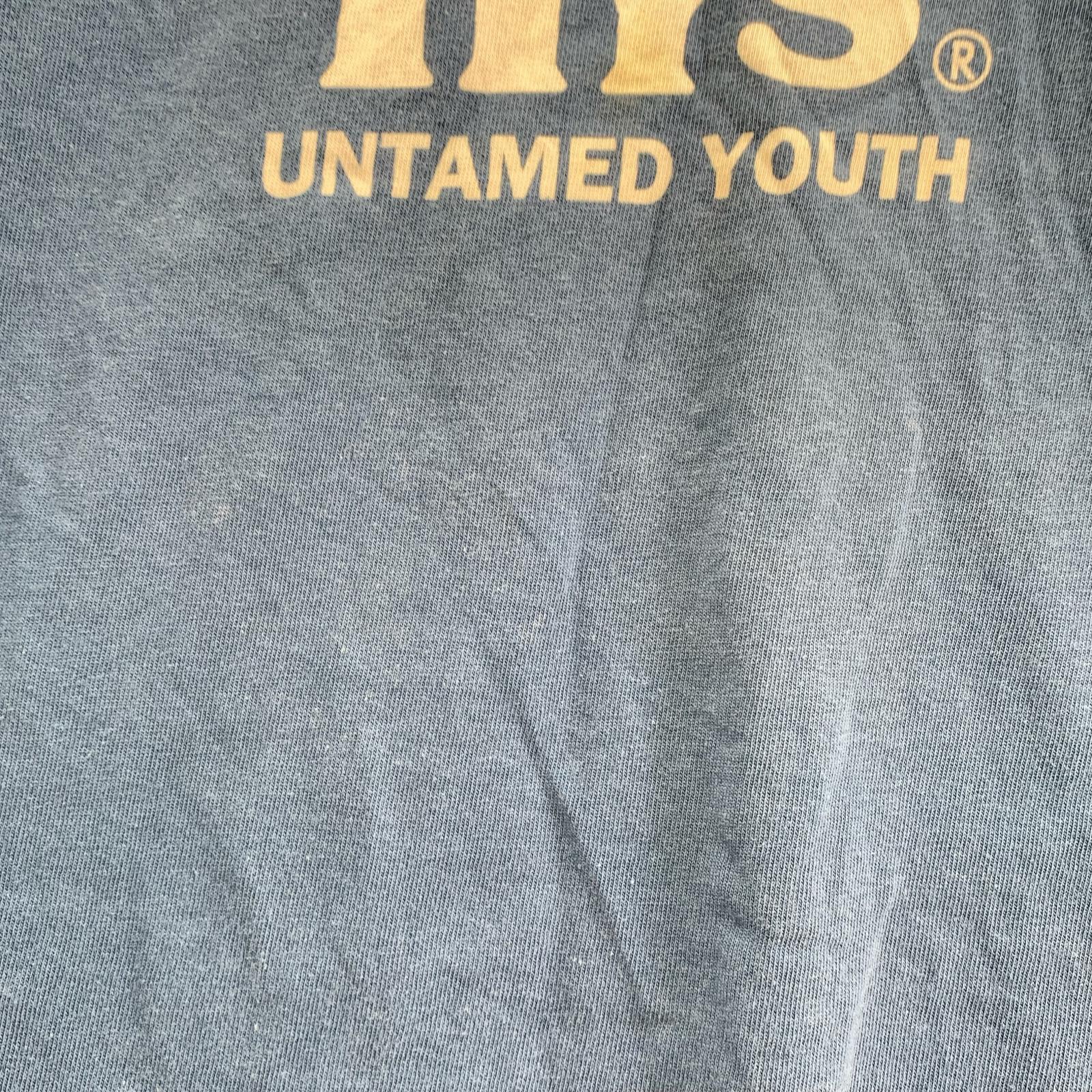 長袖Ｔシャツ 青　SUPER HYS Tシャツ L ブルー