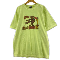 半袖Ｔシャツ UNDER R/プリント ティー/XL/ミントグリーン/4320900284 グリーン