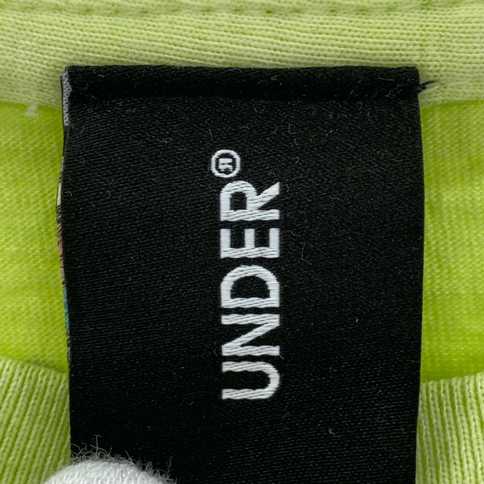 半袖Ｔシャツ UNDER R/プリント ティー/XL/ミントグリーン/4320900284 グリーン