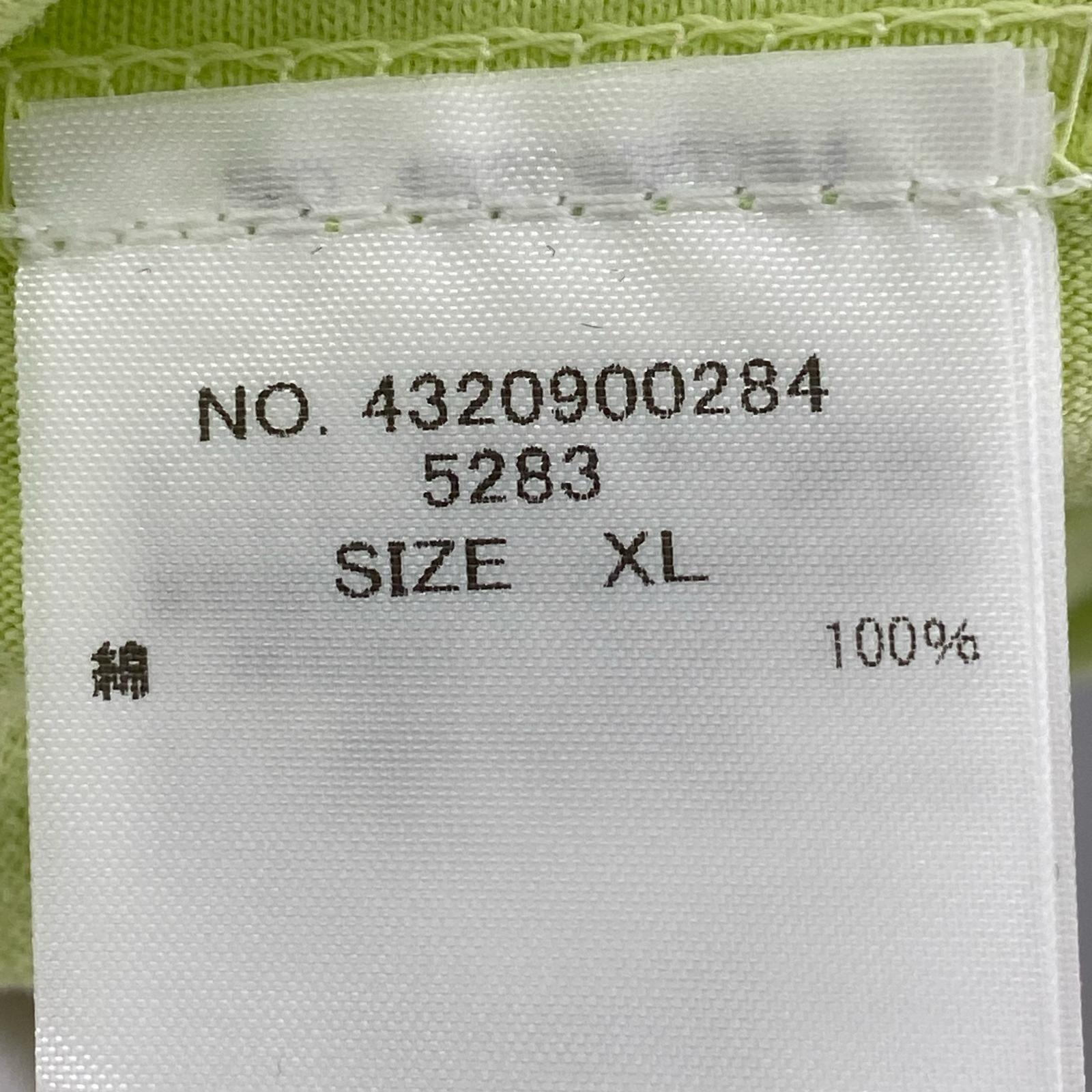 半袖Ｔシャツ UNDER R/プリント ティー/XL/ミントグリーン/4320900284 グリーン