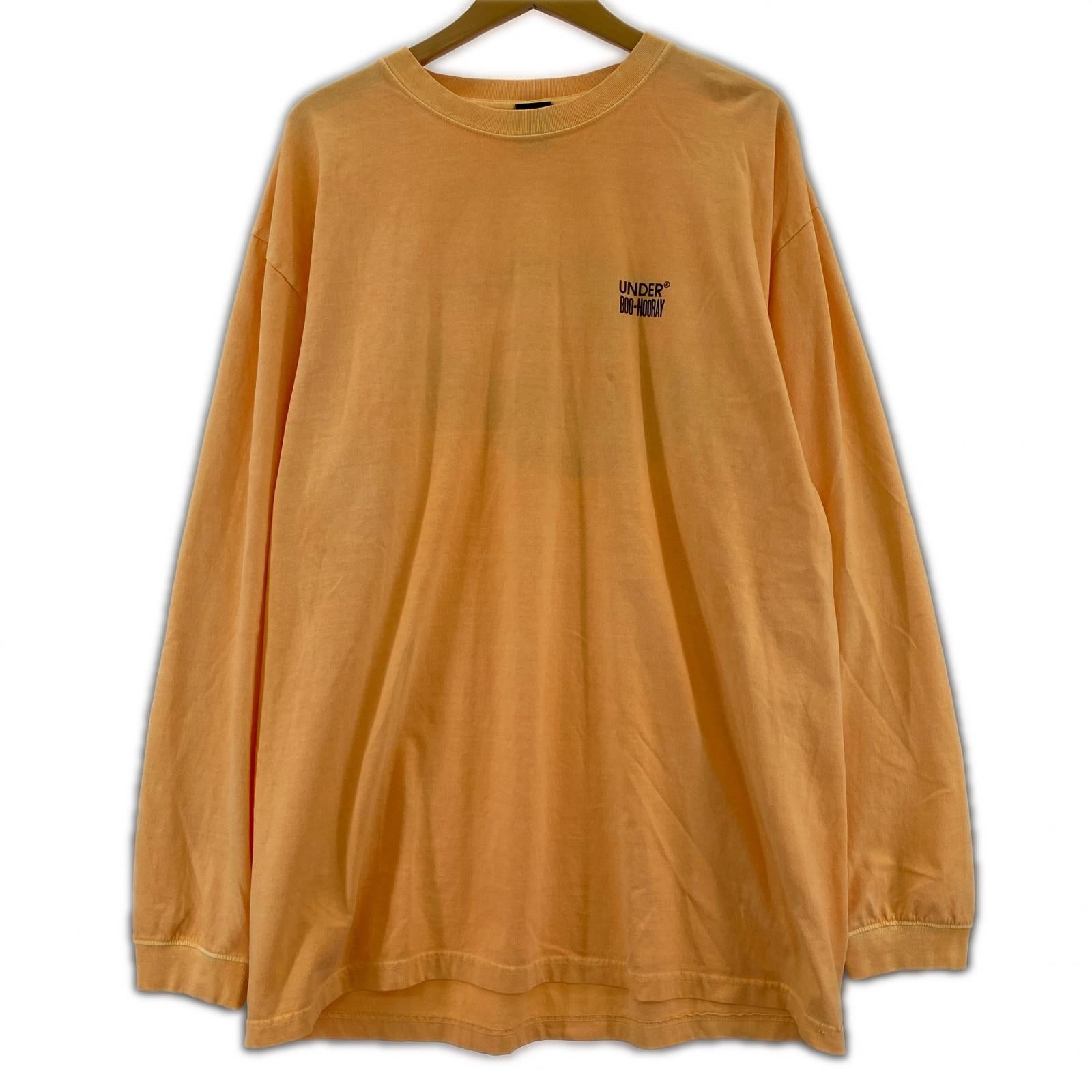 長袖Ｔシャツ UNDER R/プリント ティー/XL/オレンジ/4320900287 オレンジ
