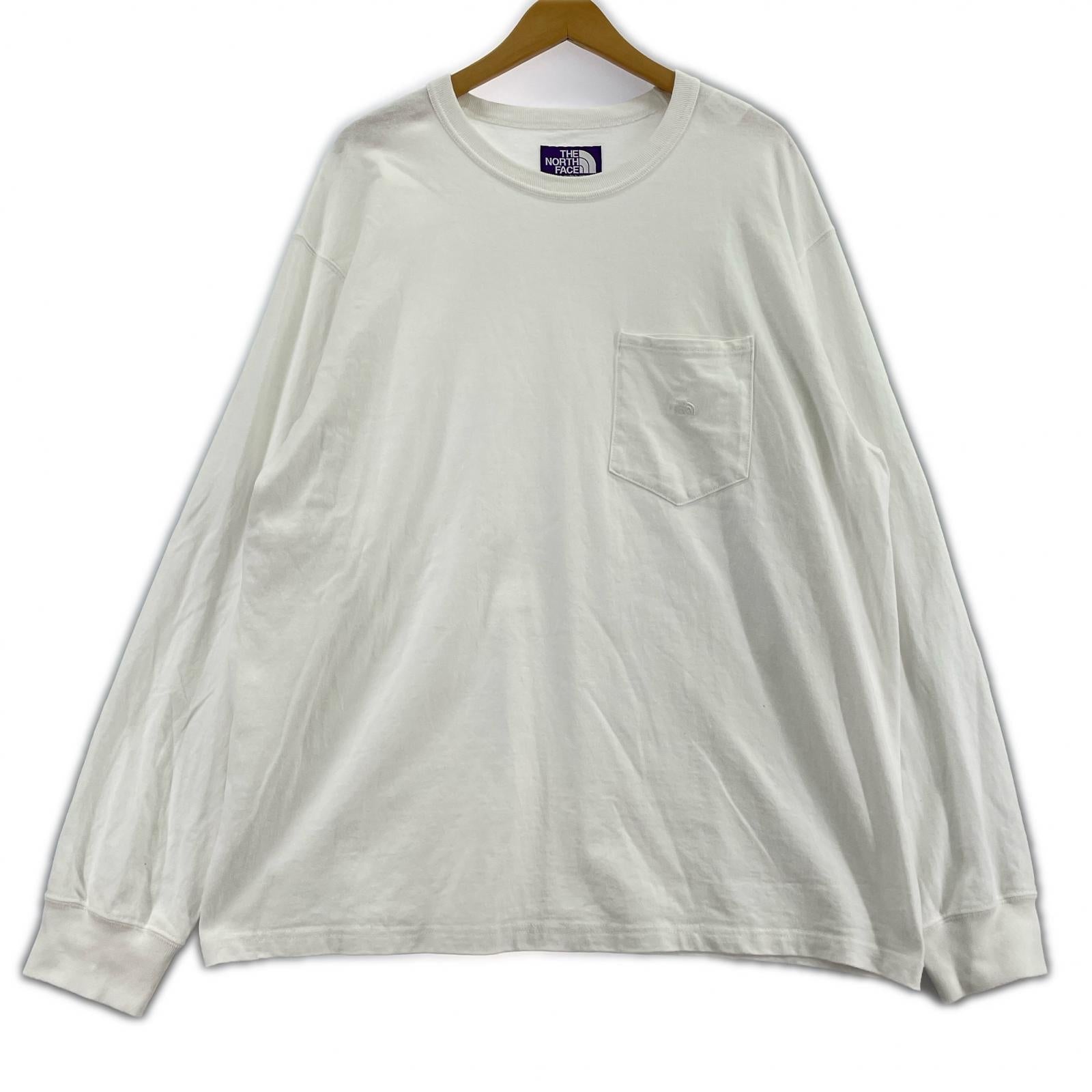 長袖Ｔシャツ 8oz Field Long Sleeve Pocket Tee/XL/ホワイト ホワイト