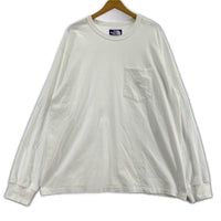 長袖Ｔシャツ 8oz Field Long Sleeve Pocket Tee/XL/ホワイト ホワイト