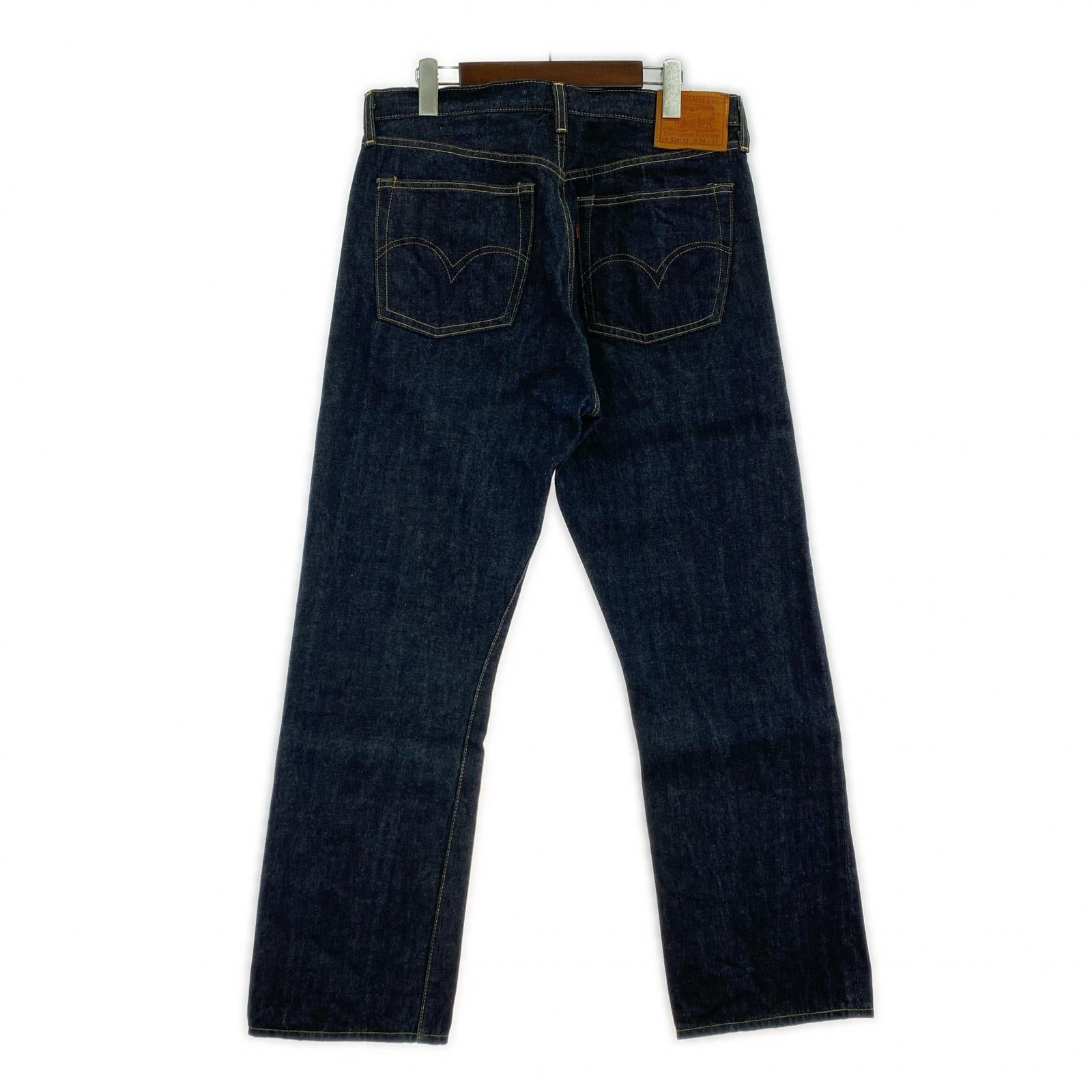 デニムパンツ LVC VINTAGE CLOTHING 1944大戦 S501XX W34 34 ネイビー