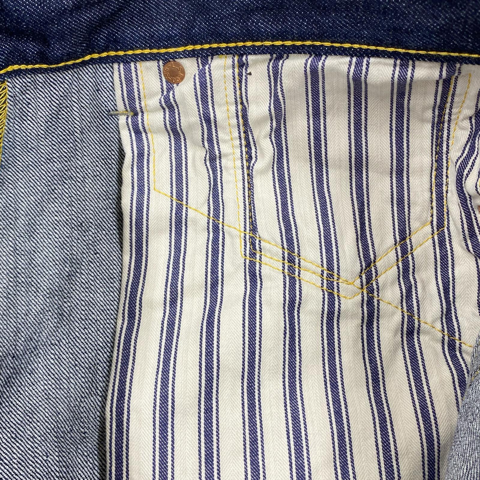 デニムパンツ LVC VINTAGE CLOTHING 1944大戦 S501XX W34 34 ネイビー