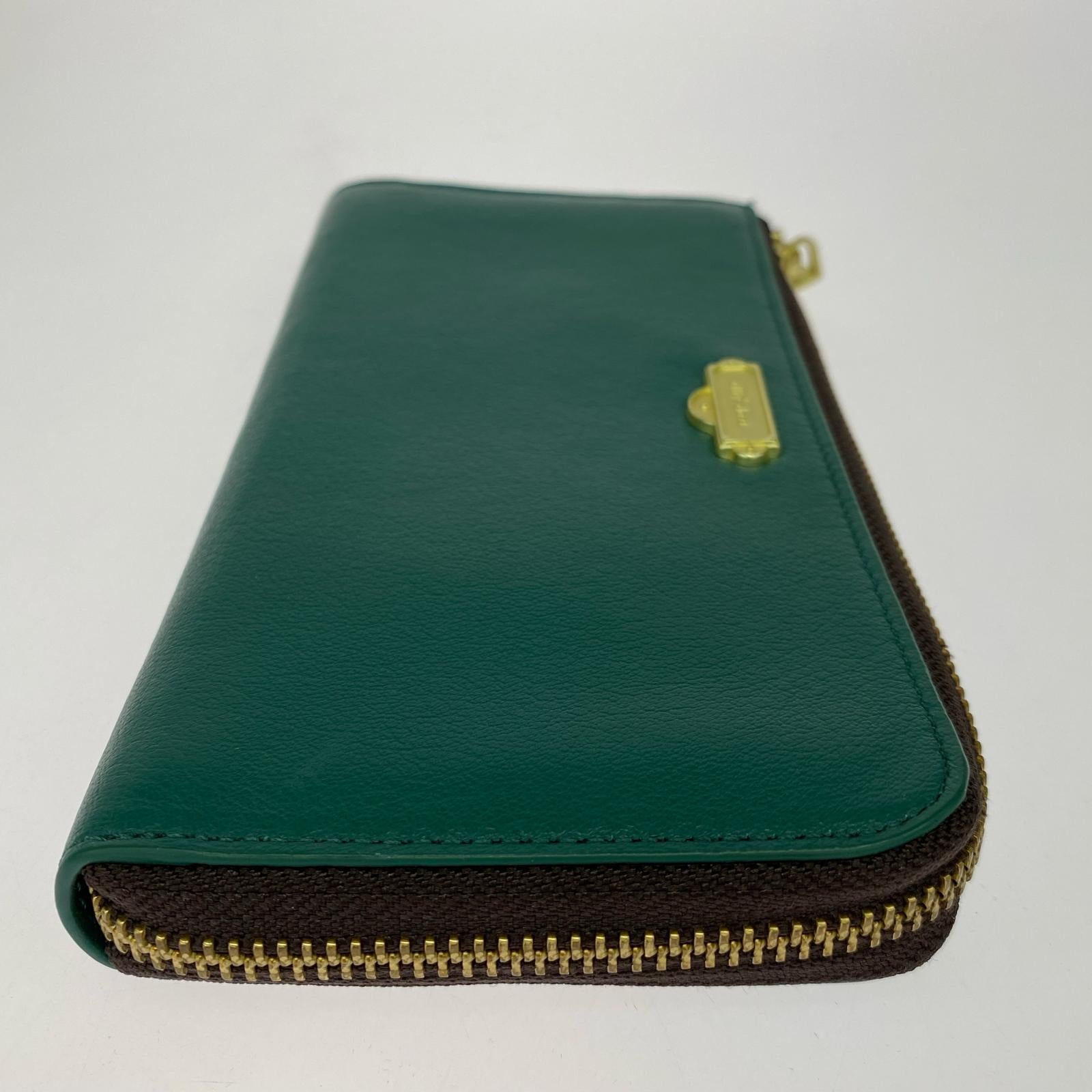 長財布 efffy's closet 緑 グリーン