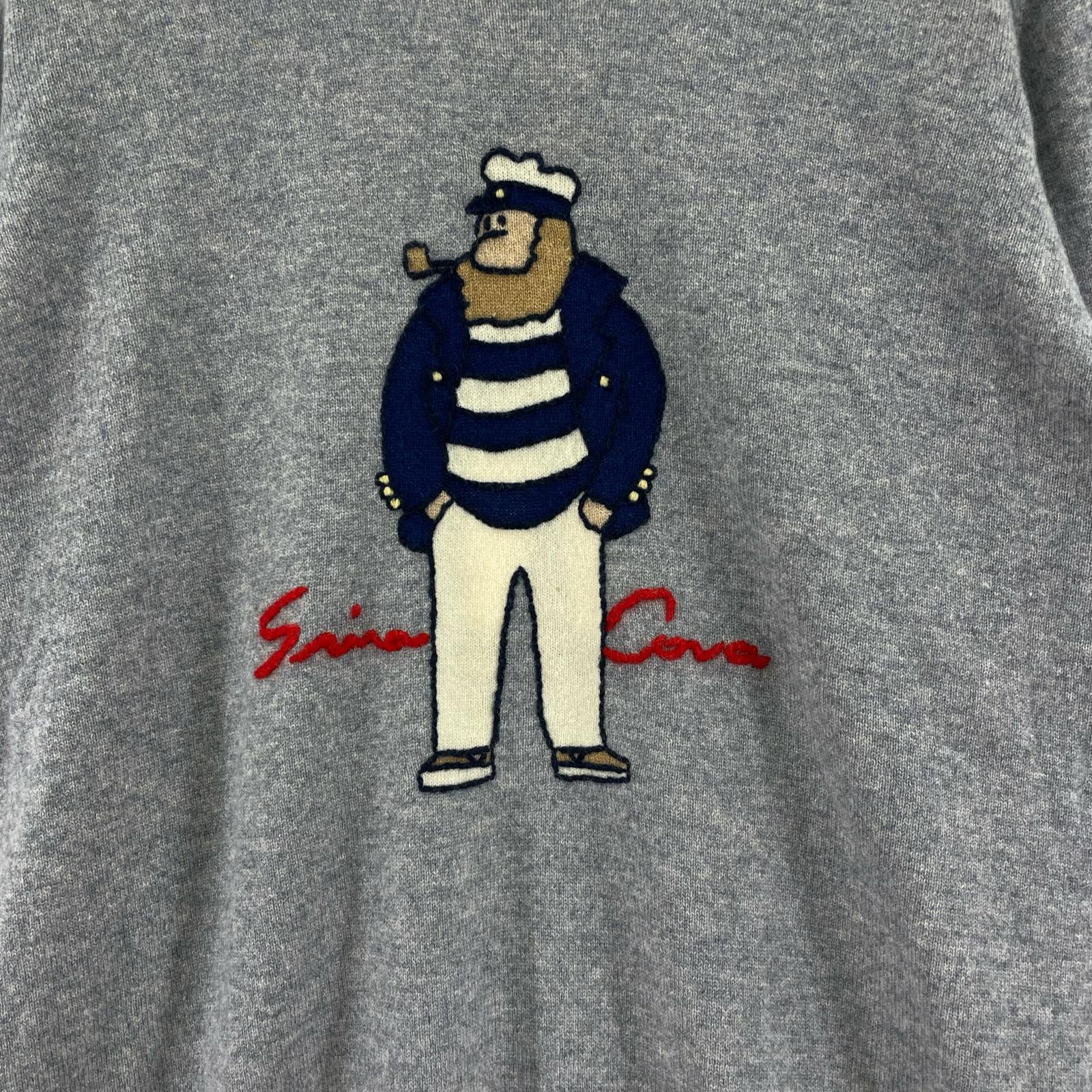 ニット SINA COVA セーター L GRY L グレー