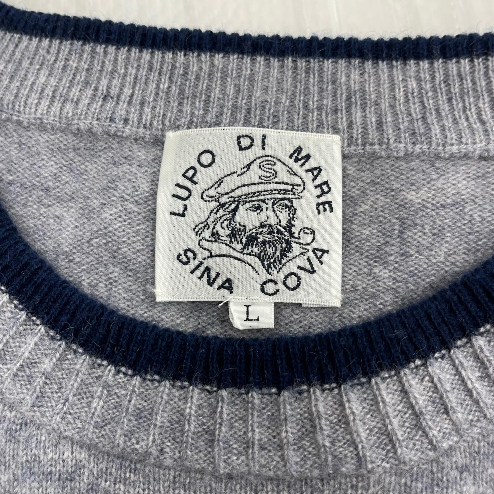 ニット SINA COVA セーター L GRY L グレー
