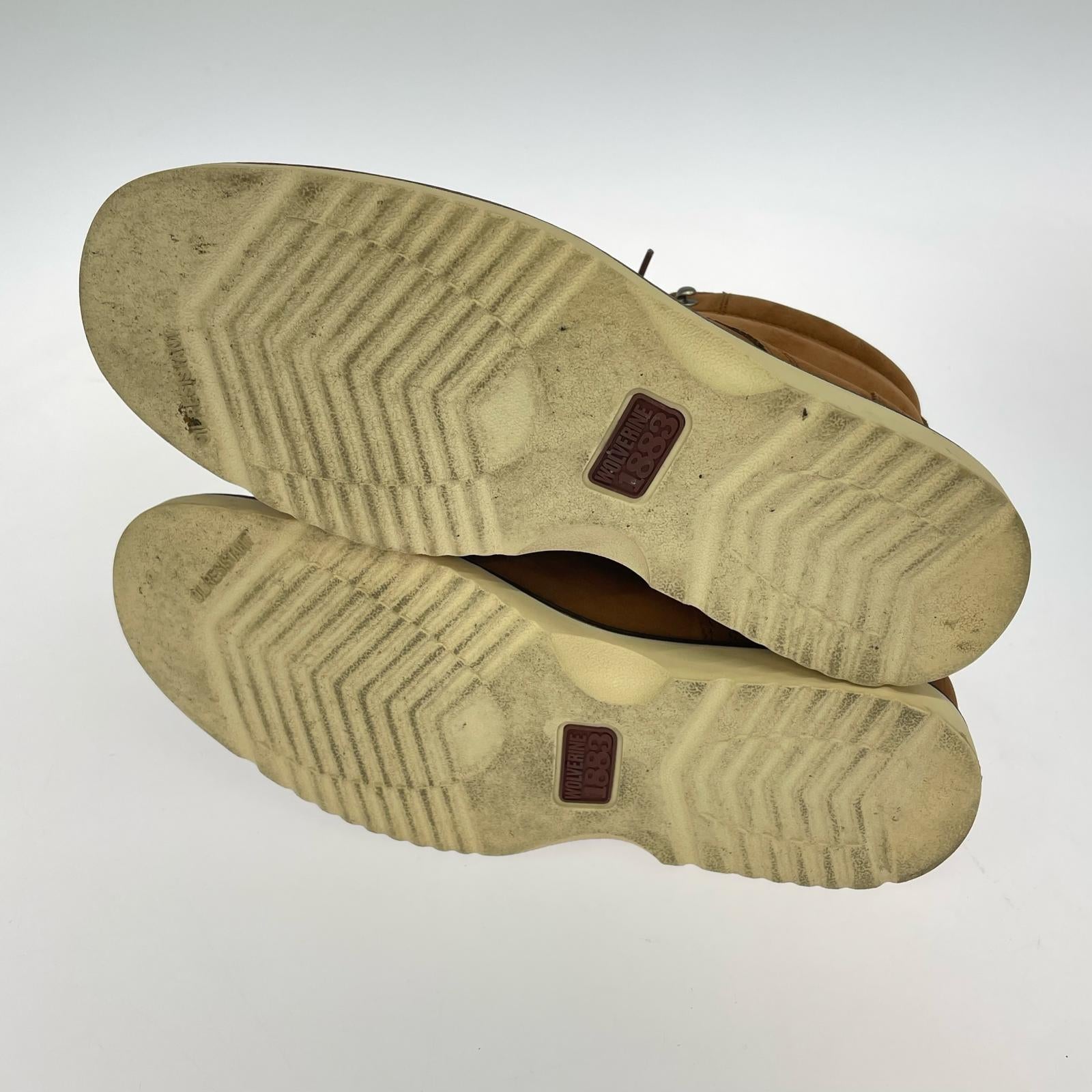 ブーツ MOC-TOE WEDGE BOOT/8D/W05430 ブラウン