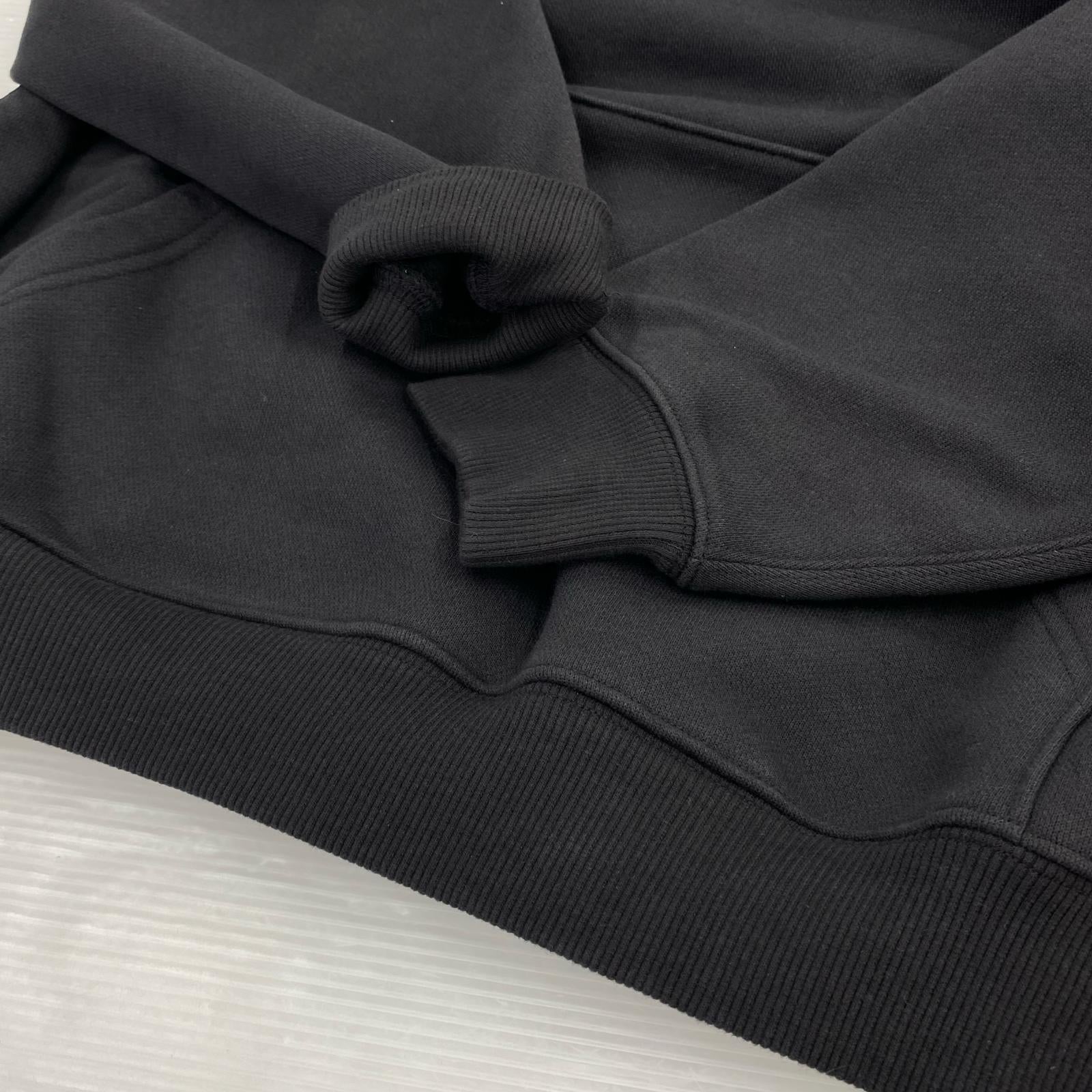 パーカー 25AW/×Champion Academy Hooded BLK M ブラック