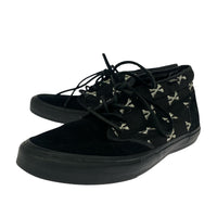 スニーカー VANS CHUKKA LX CROSS BONE BLACK 28.0cm 黒 28cm (US10 UK9 1/2 EU46) ブラック