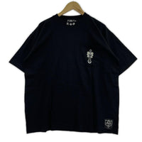 半袖Ｔシャツ A&G フレア刺繍 S/SポケTee L 黒 L ブラック