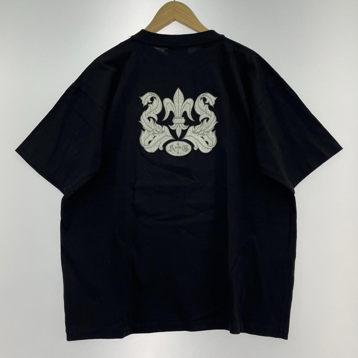 半袖Ｔシャツ A&G フレア刺繍 S/SポケTee L 黒 L ブラック