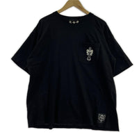 半袖Ｔシャツ A&G フレア刺繍 S/SポケTee L 黒 L ブラック