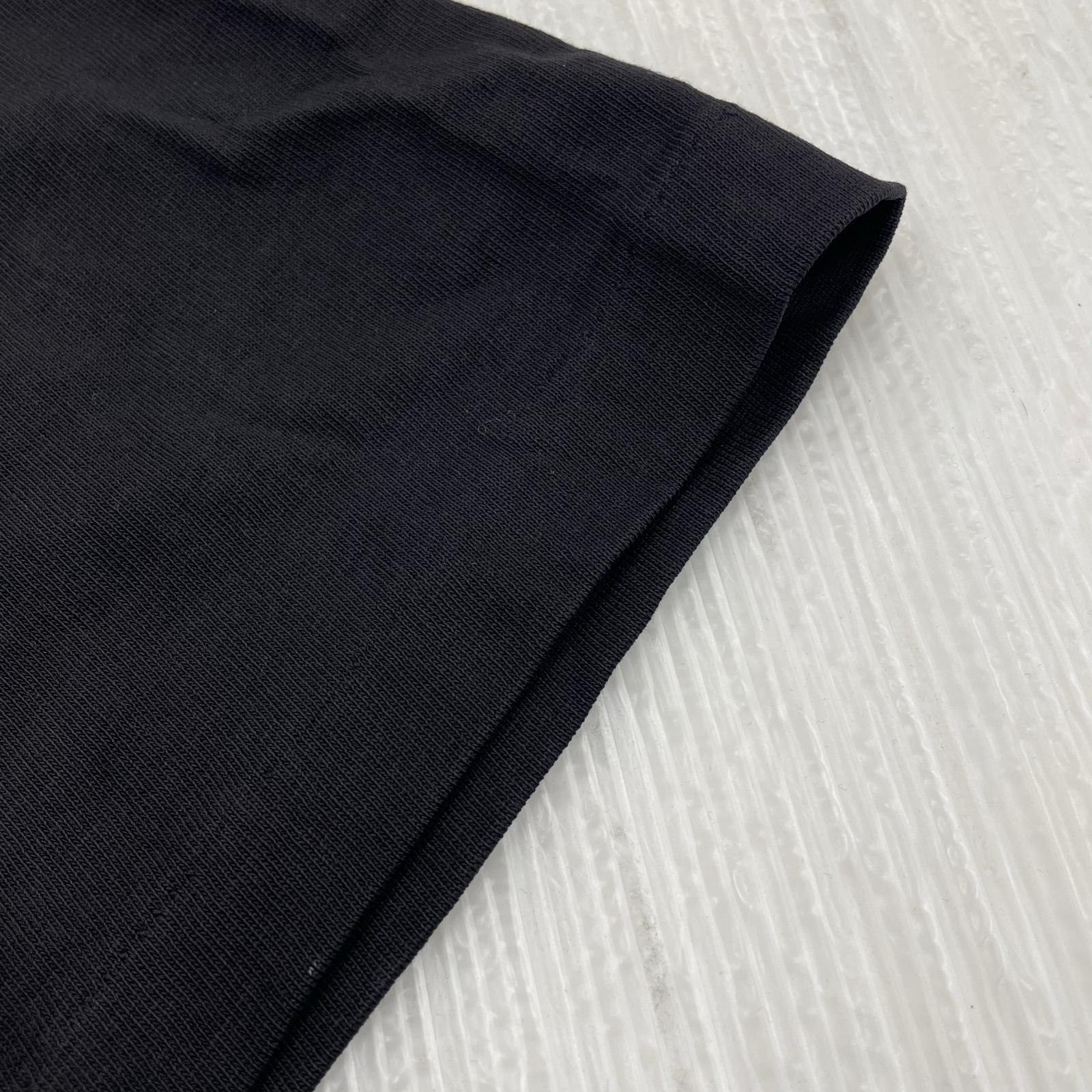 半袖Ｔシャツ A&G フレア刺繍 S/SポケTee L 黒 L ブラック