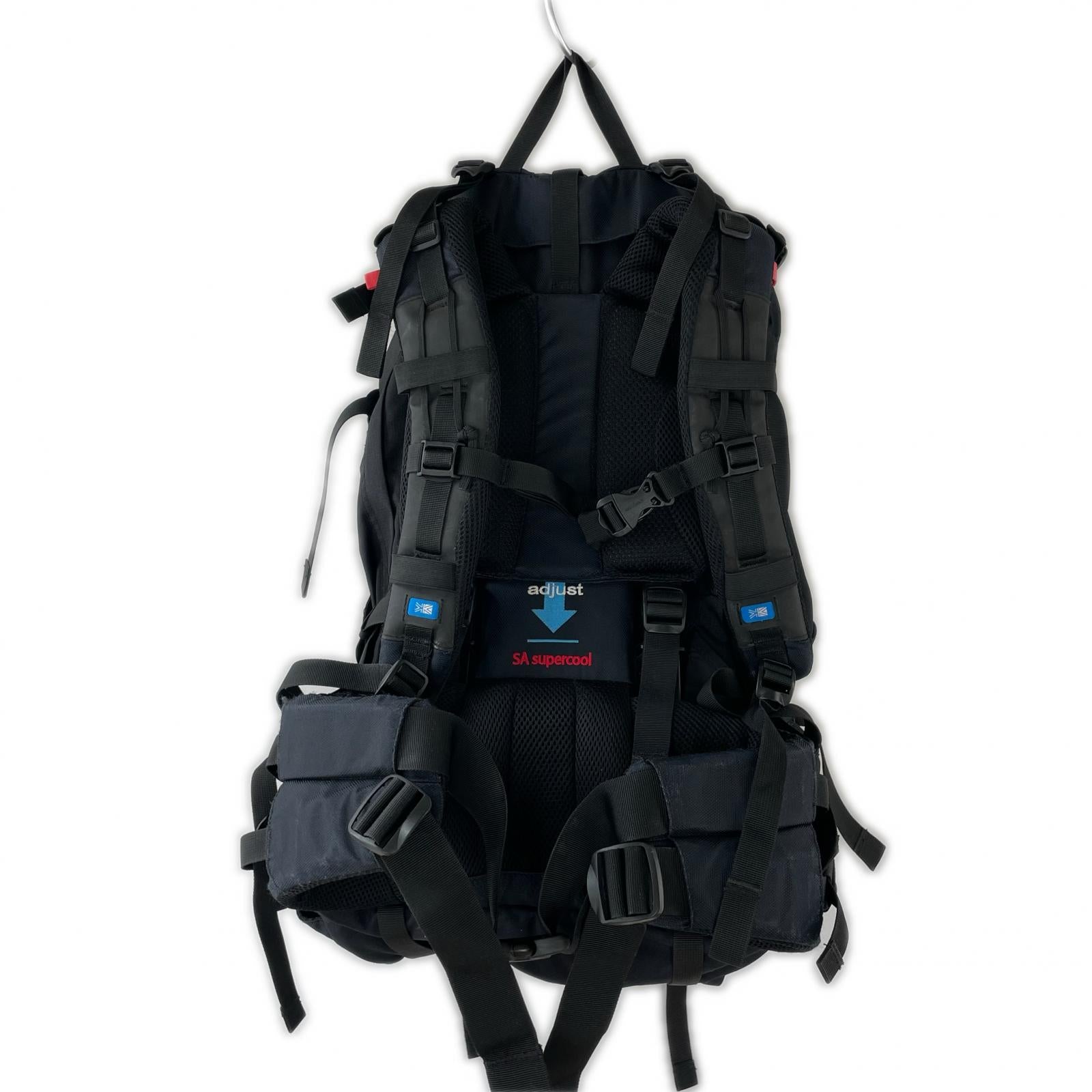 リュック・デイパック cougar 40-55L Black ブラック