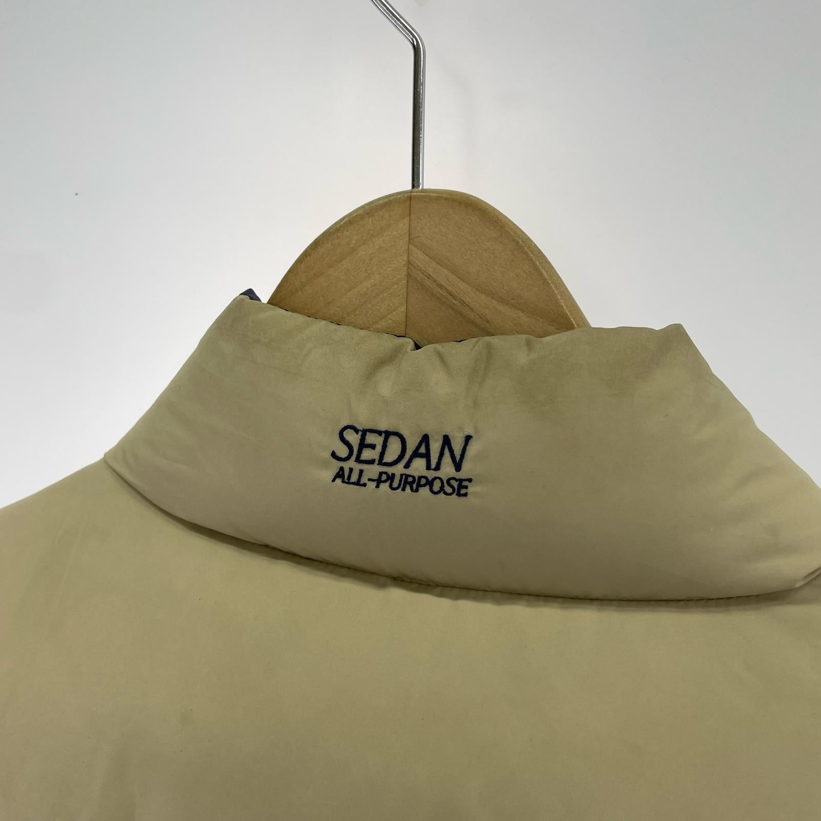 ダウンベスト SEDAN ALL-PURPOSE/23FW/Classic Down Vest L ベージュ