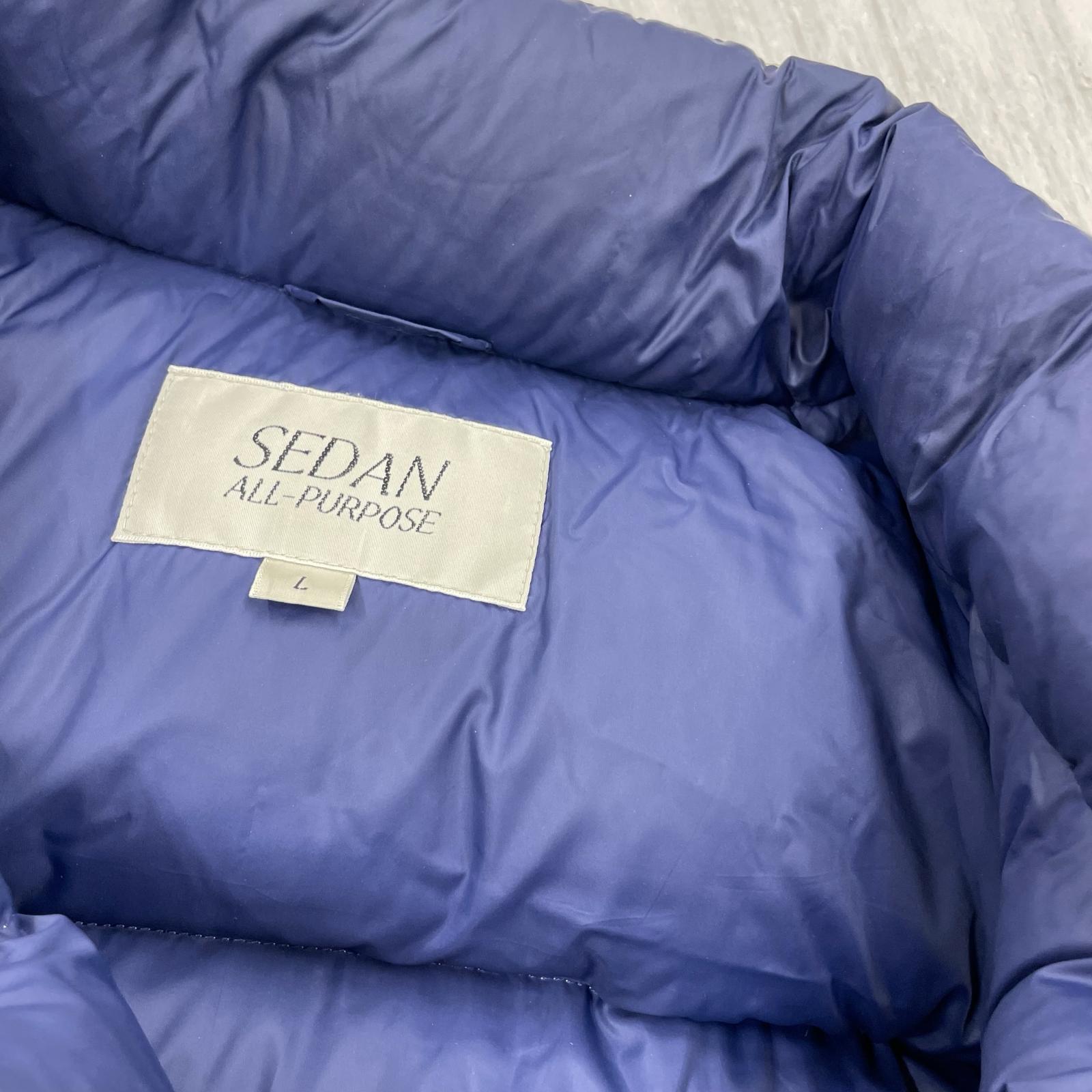 ダウンベスト SEDAN ALL-PURPOSE/23FW/Classic Down Vest L ベージュ
