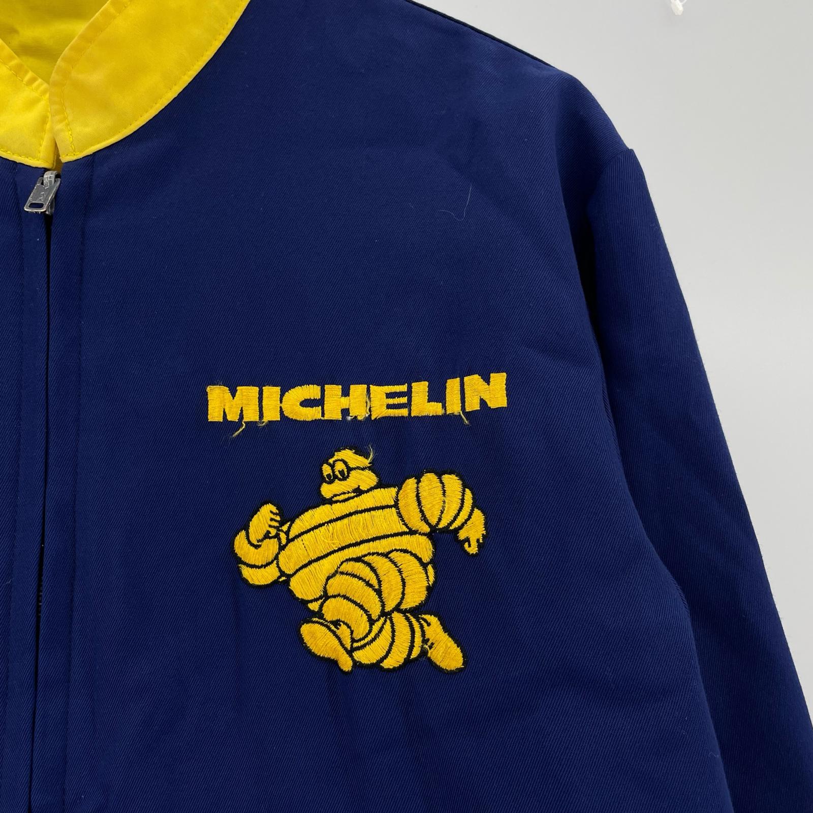 ジャケット michelin リバーシブル 青黄（-） L