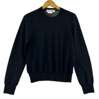 ニット ｳｰﾙﾆｯﾄ BLK M ブラック