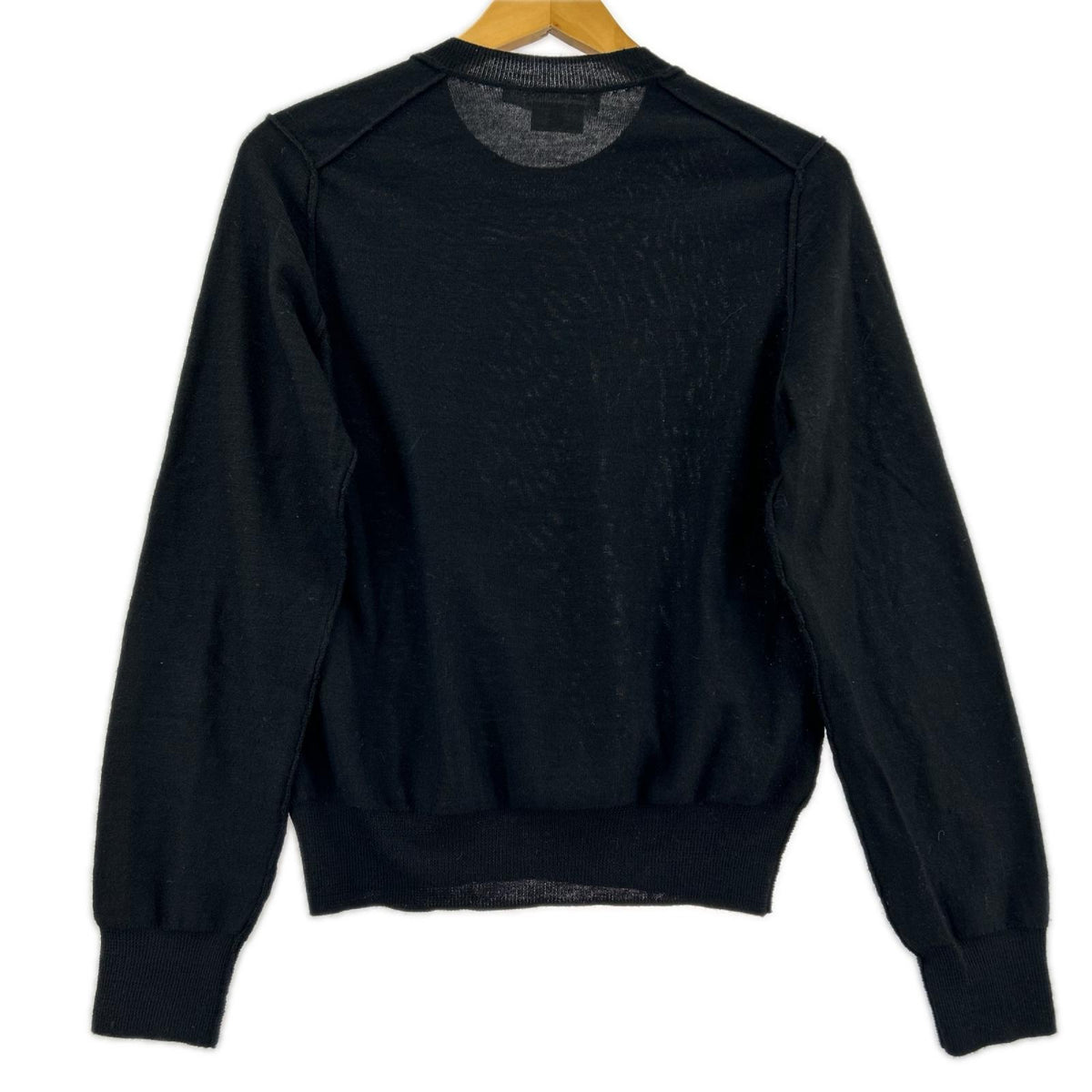 ニット ｳｰﾙﾆｯﾄ BLK M ブラック