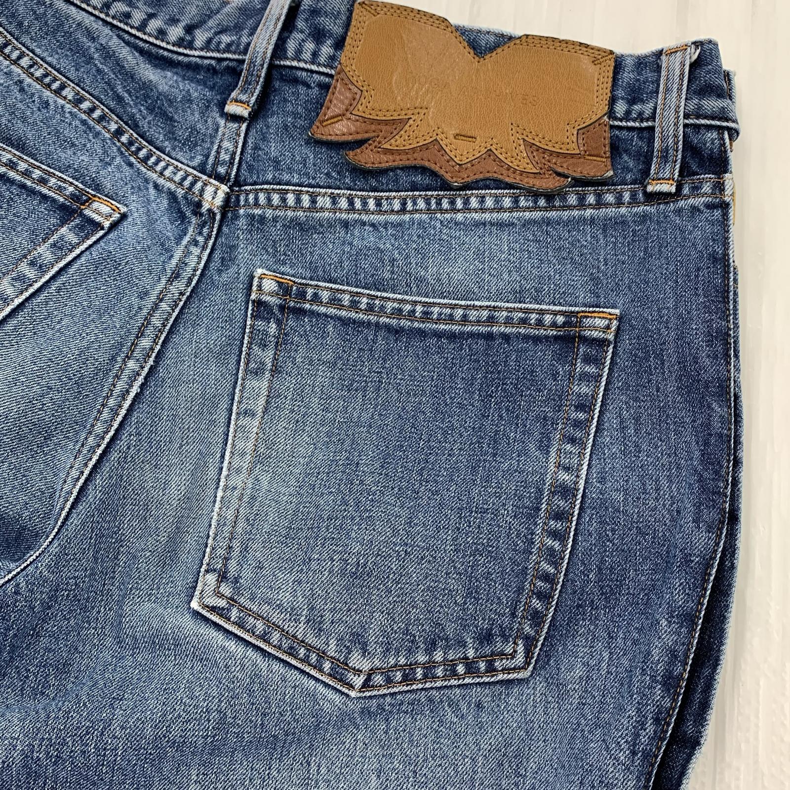 デニムパンツ ARCHIVES 23SS ジップアップ デニムパンツ (W38) ブルー