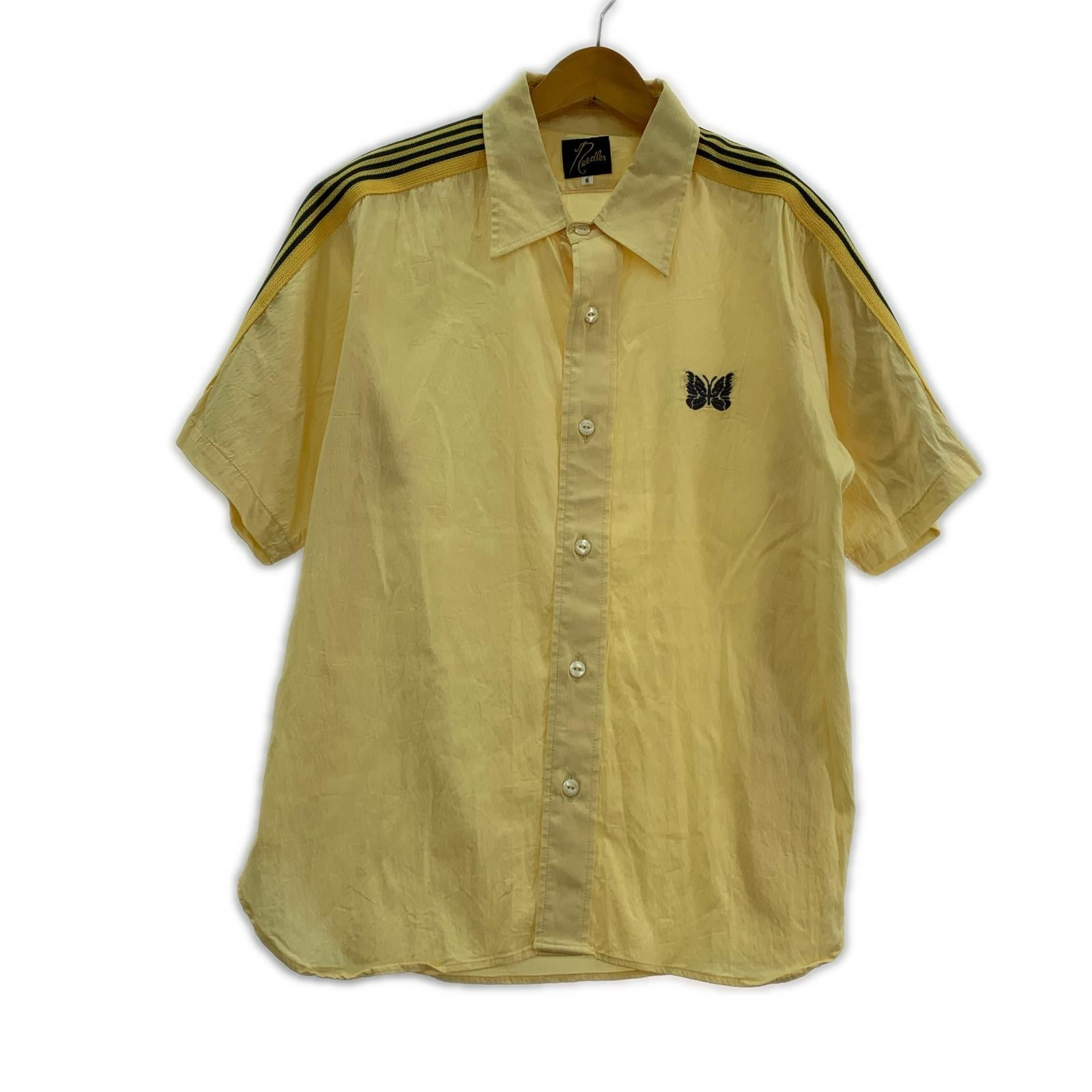 半袖シャツ ×STUDIOS Track Tape S/S Shirt YLW S S イエロー