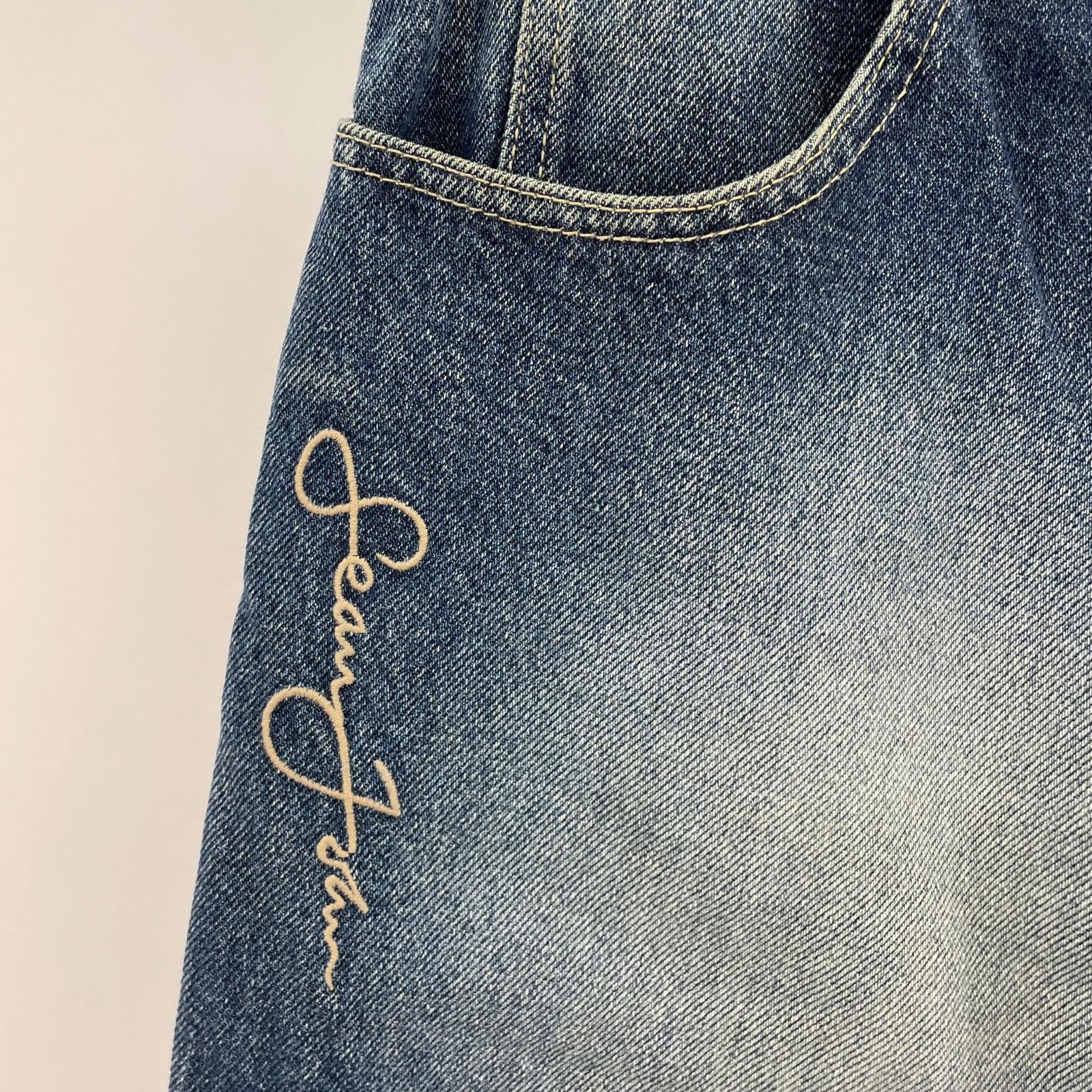 デニムパンツ SEAN JOHN ワイド インディゴ 36