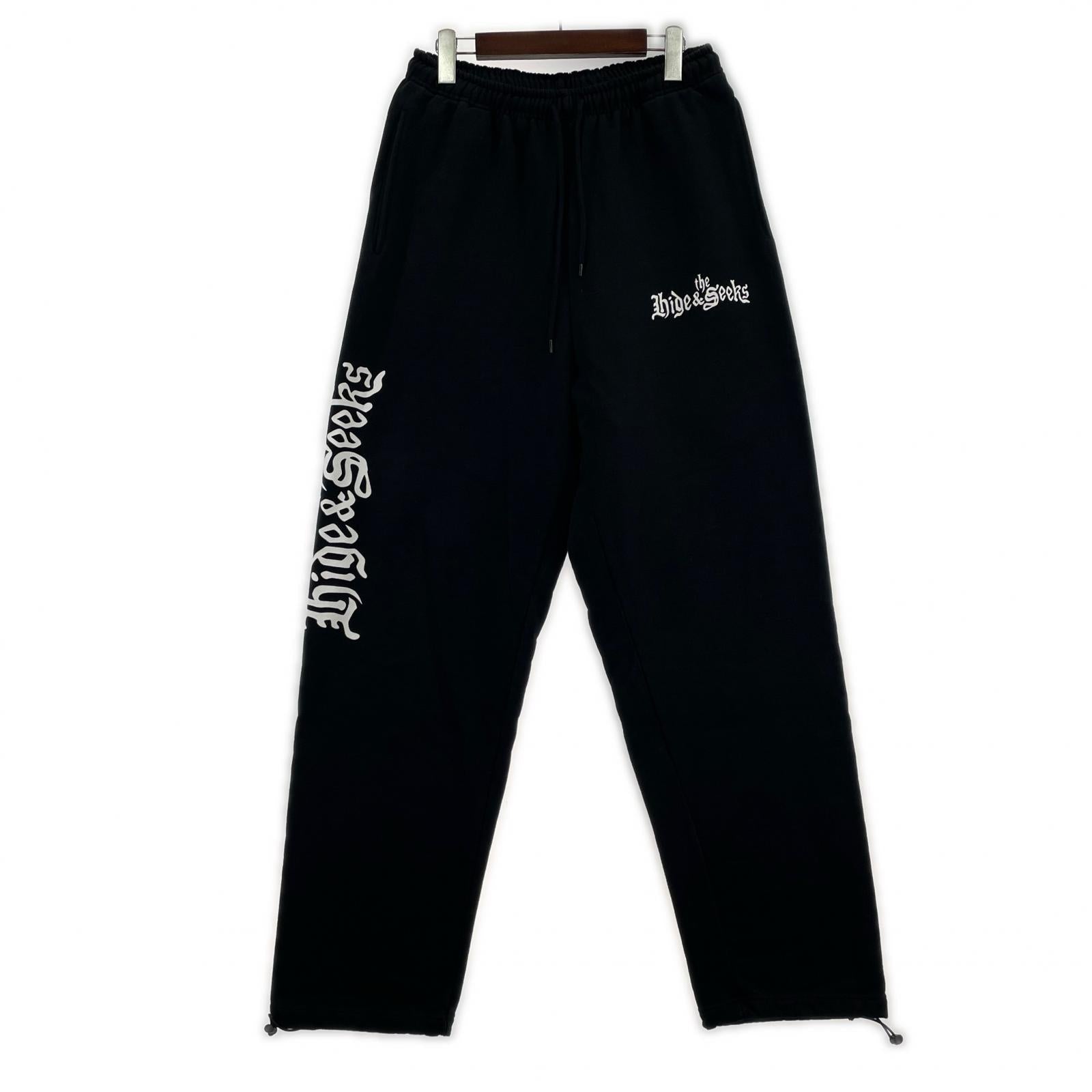 パンツ HIDE AND SEEK×Toru Nishiura The H&S Sweat Pants 西浦徹 スウェットパンツ M 黒 M ブラック