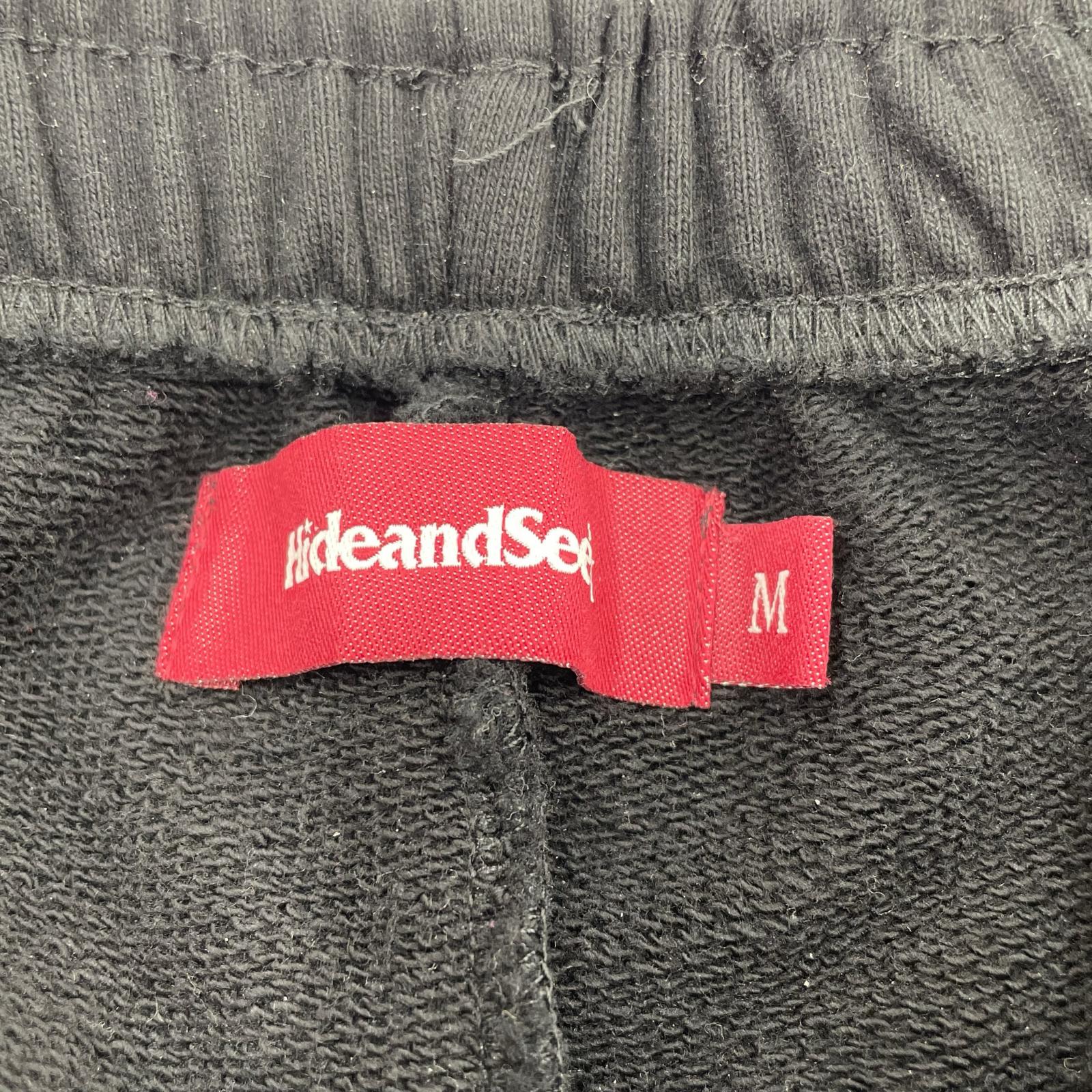 パンツ HIDE AND SEEK×Toru Nishiura The H&S Sweat Pants 西浦徹 スウェットパンツ M 黒 M ブラック