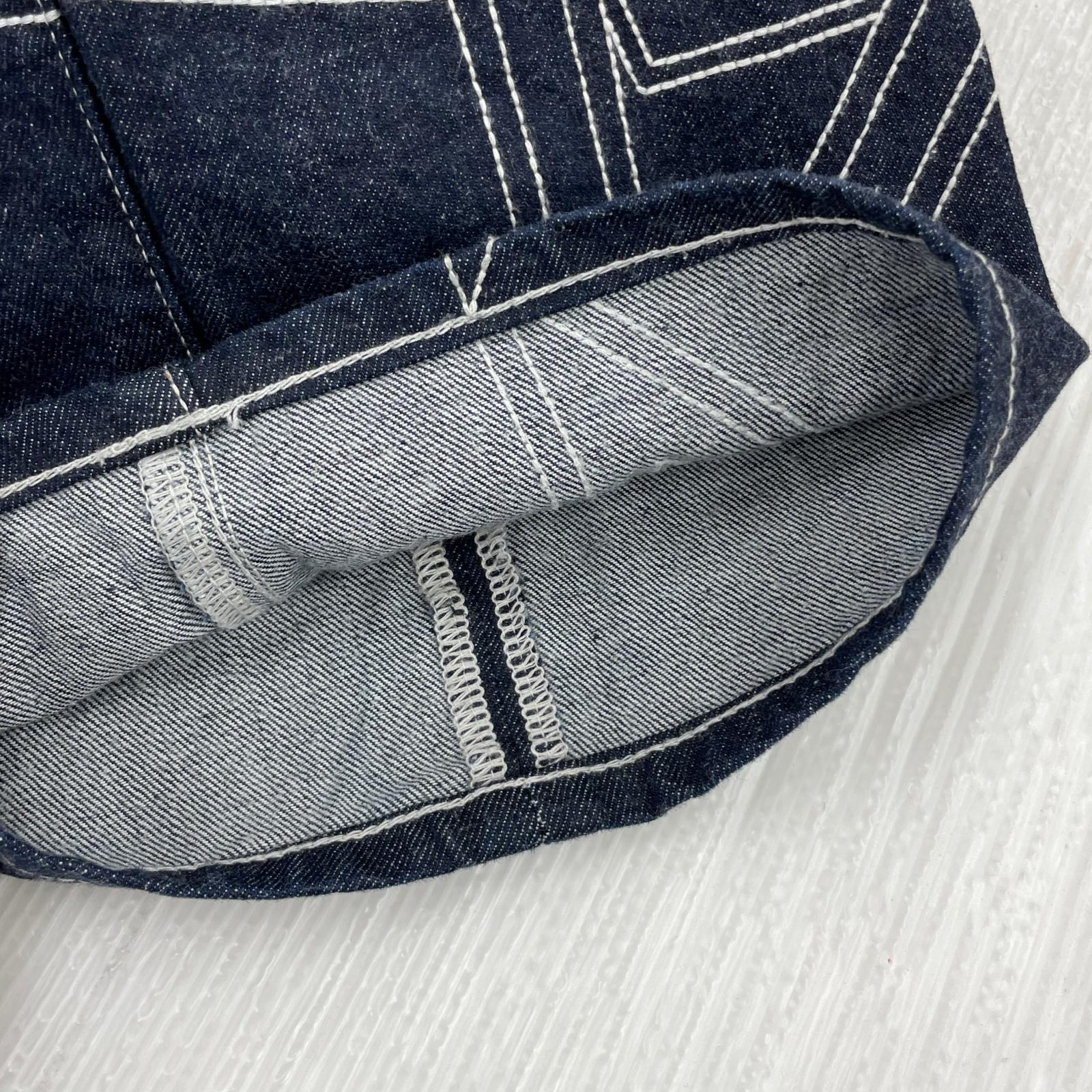 デニムパンツ Supreme 25SS Stars Topstitch Baggy Jean 34 34 ネイビー
