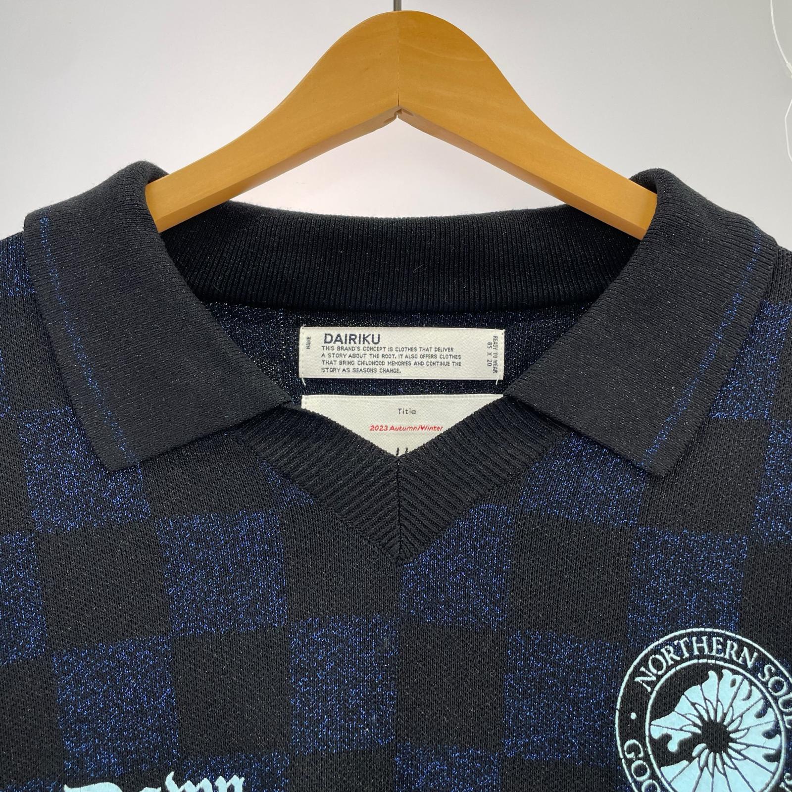 その他トップス DAIRIKU Lame Soccer Uniform Knit Pullover M