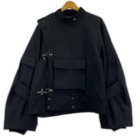 その他アウター SUBLATIONS HEAVY WOOL MOTORCYCLE JACKET 1 S121710 1 ブラック