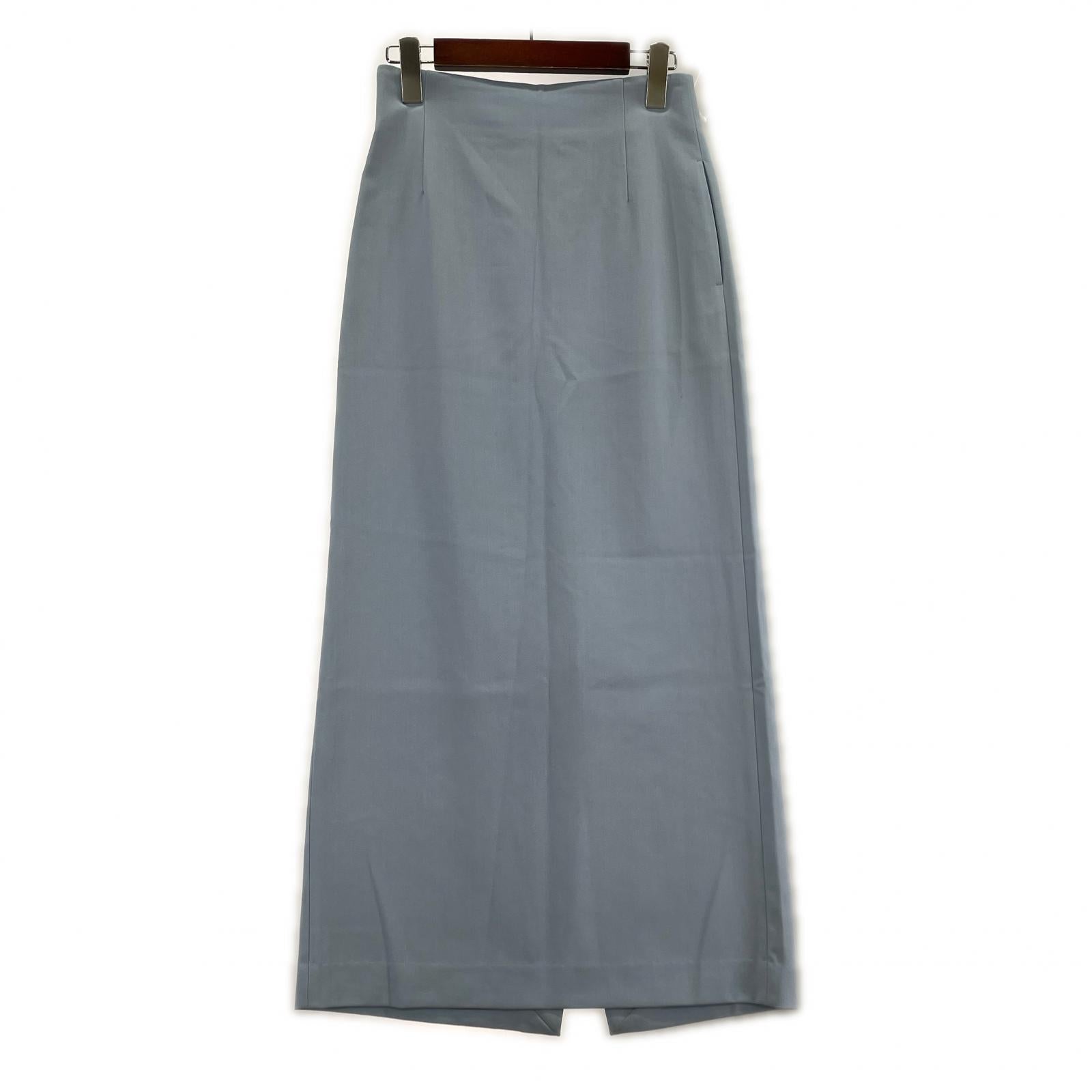 その他ボトムス AURALEE HARD TWIST WOOL DOBBY SKIRT 0 A23SS02KW ブルー