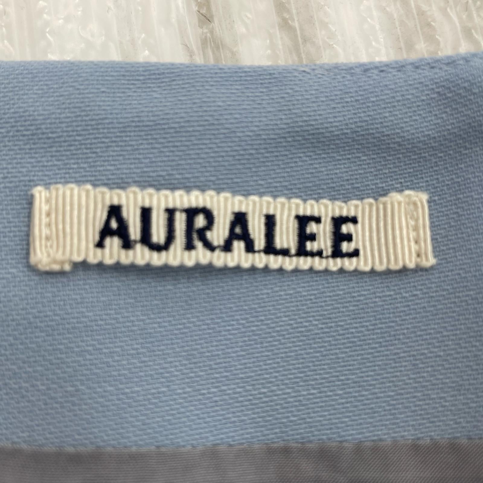 その他ボトムス AURALEE HARD TWIST WOOL DOBBY SKIRT 0 A23SS02KW ブルー