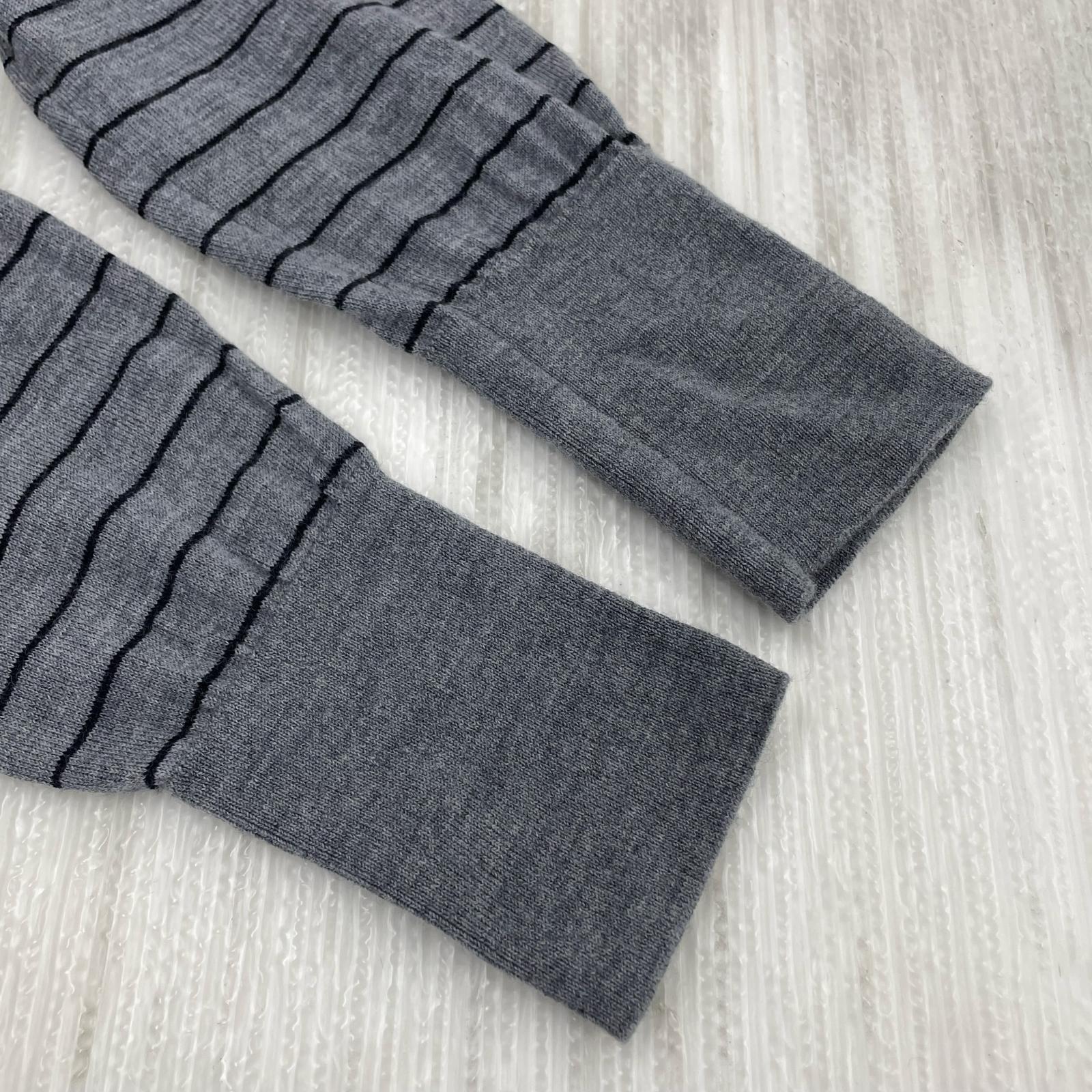 その他トップス NKNIT high gauge wool KNIT shirt 1 N25AW-025 グレー